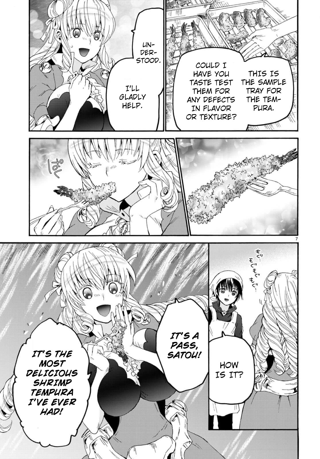 Death March kara Hajimaru Isekai Kyousoukyoku Chapter 98 page 7 - Chapter 98: Banquet At The Duke's Castle