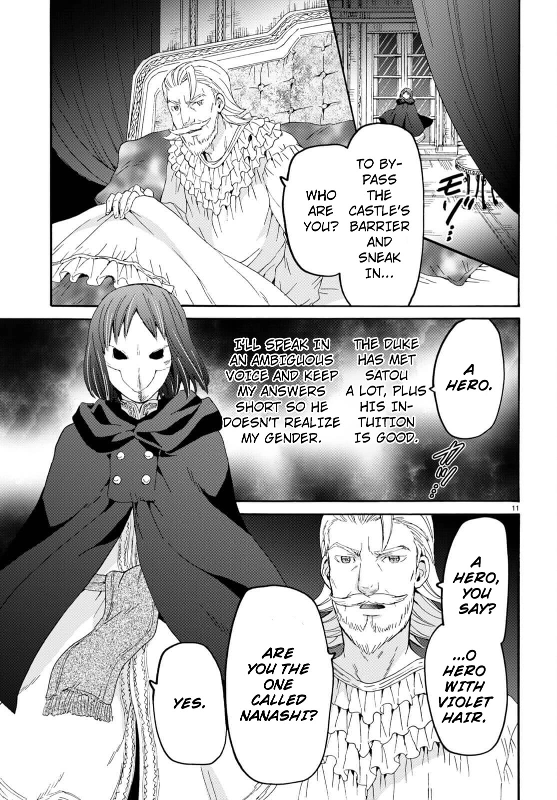 Death March kara Hajimaru Isekai Kyousoukyoku Chapter 99 page 10 - Chapter 99: A Secret Meeting With Hero Nanashi