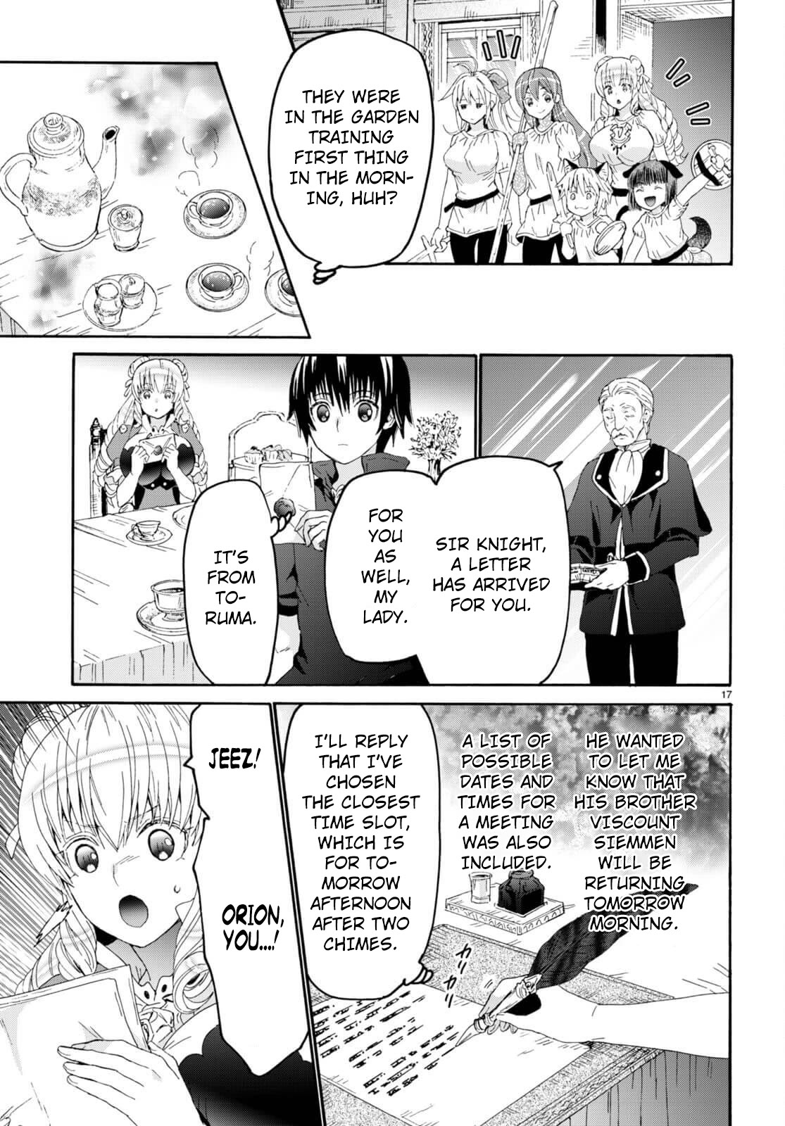 Death March kara Hajimaru Isekai Kyousoukyoku Chapter 99 page 16 - Chapter 99: A Secret Meeting With Hero Nanashi
