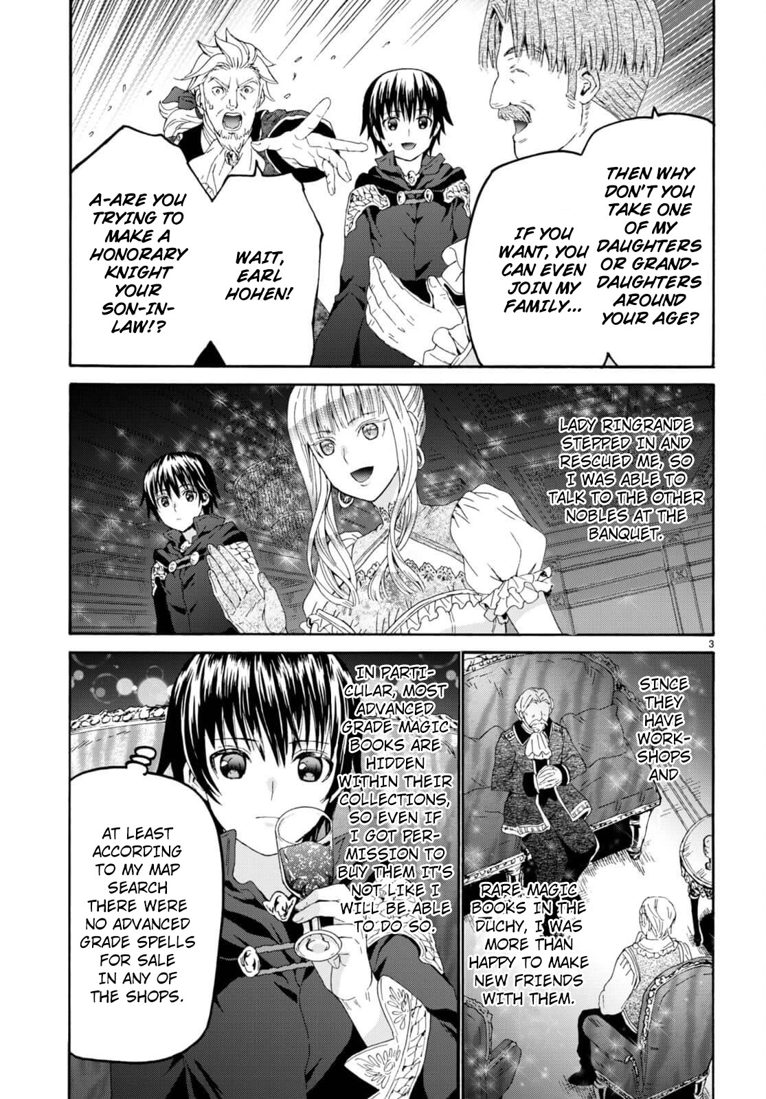 Death March kara Hajimaru Isekai Kyousoukyoku Chapter 99 page 3 - Chapter 99: A Secret Meeting With Hero Nanashi