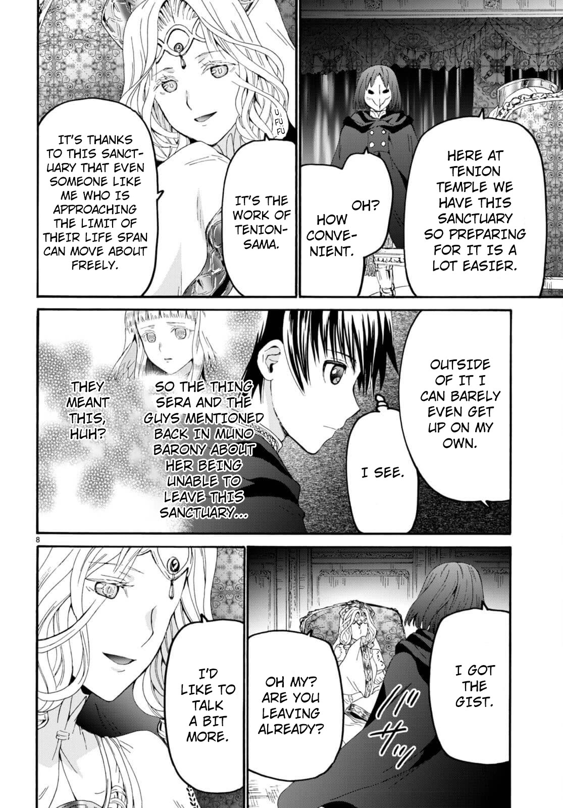 Death March kara Hajimaru Isekai Kyousoukyoku Chapter 99 page 7 - Chapter 99: A Secret Meeting With Hero Nanashi