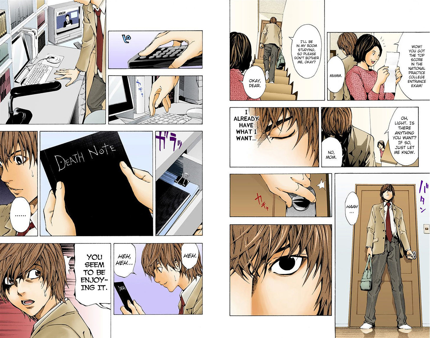 Death Note - Another Note - Los Angeles BB Renzoku Satsujin Jiken (Novel) Chapter 1 page 10 - Chapter 1 : Boredom (Official Color Scans)