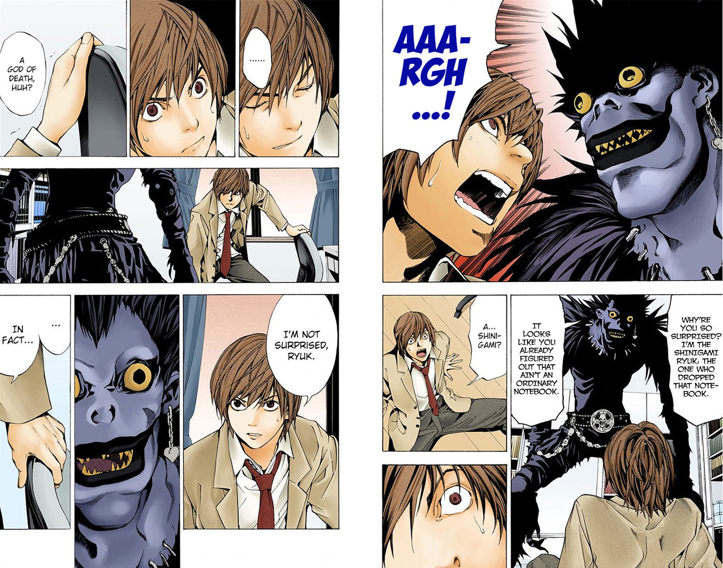 Death Note - Another Note - Los Angeles BB Renzoku Satsujin Jiken (Novel) Chapter 1 page 11 - Chapter 1 : Boredom (Official Color Scans)