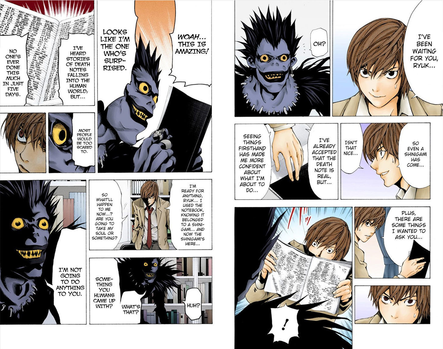 Death Note - Another Note - Los Angeles BB Renzoku Satsujin Jiken (Novel) Chapter 1 page 12 - Chapter 1 : Boredom (Official Color Scans)