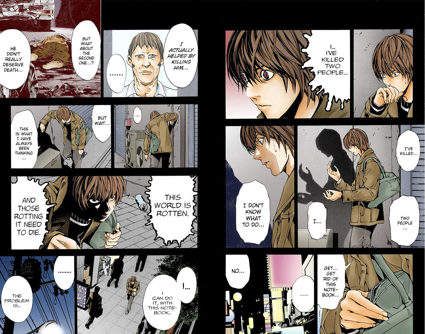Death Note - Another Note - Los Angeles BB Renzoku Satsujin Jiken (Novel) Chapter 1 page 23 - Chapter 1 : Boredom (Official Color Scans)