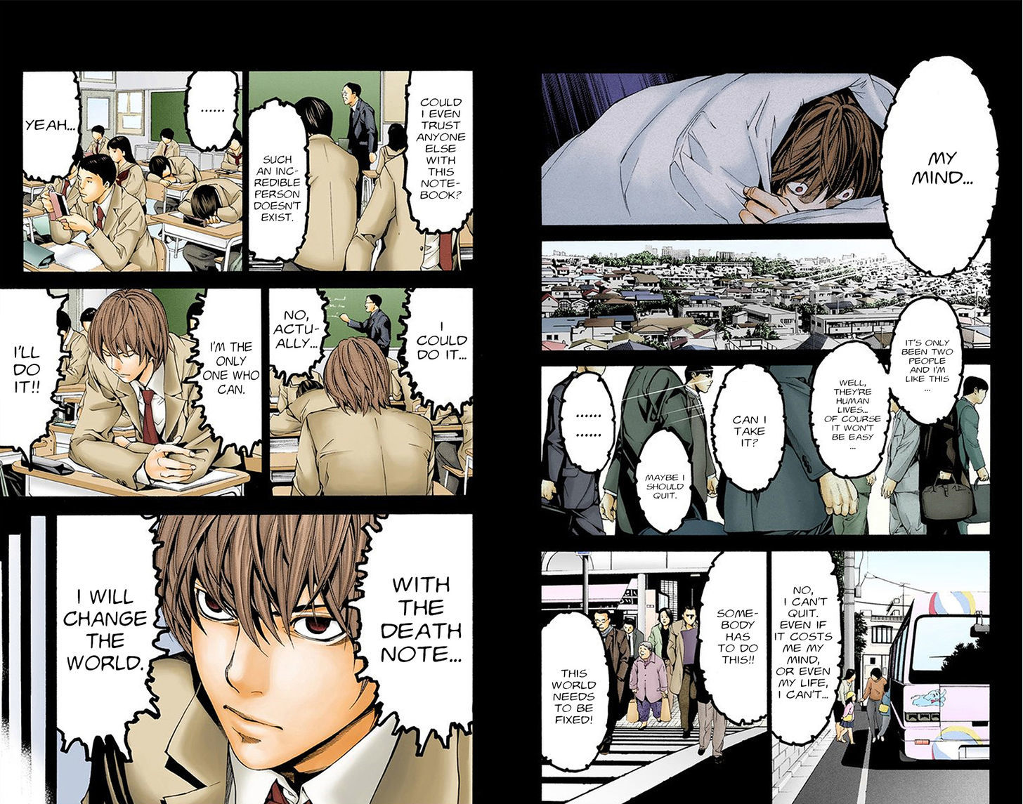 Death Note - Another Note - Los Angeles BB Renzoku Satsujin Jiken (Novel) Chapter 1 page 24 - Chapter 1 : Boredom (Official Color Scans)