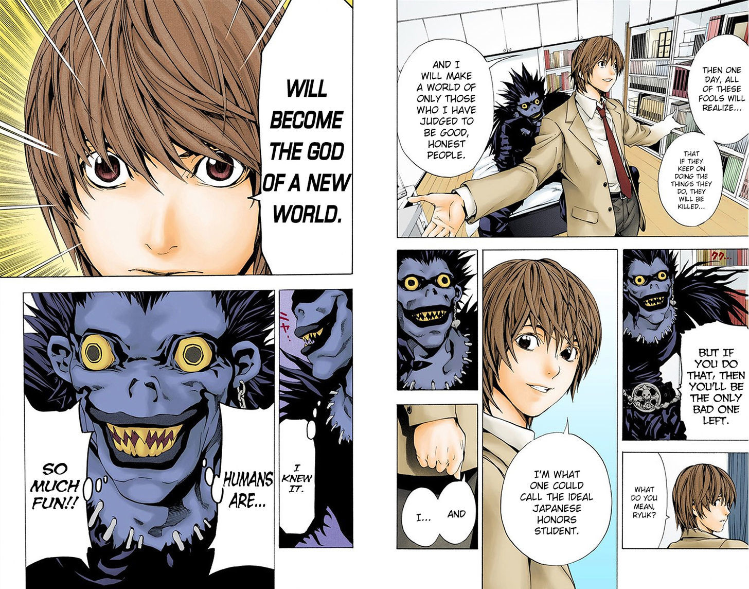 Death Note - Another Note - Los Angeles BB Renzoku Satsujin Jiken (Novel) Chapter 1 page 26 - Chapter 1 : Boredom (Official Color Scans)