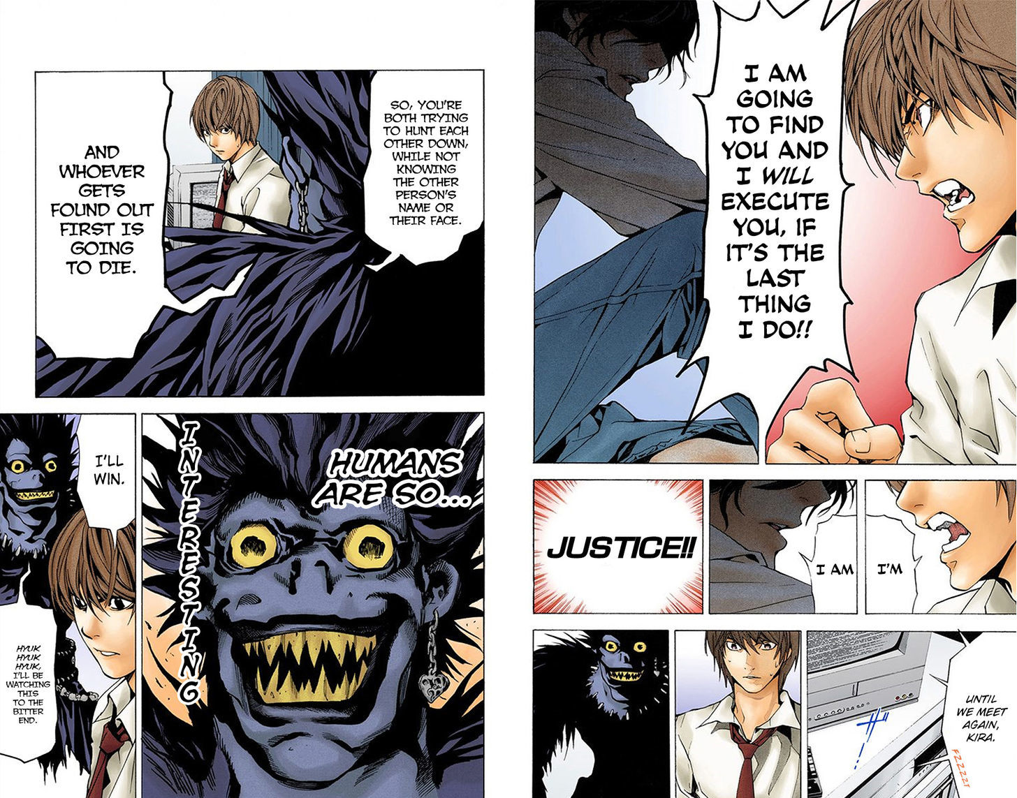 Death Note - Another Note - Los Angeles BB Renzoku Satsujin Jiken (Novel) Chapter 2 page 15 - Chapter 2 : L (Official Color Scans)