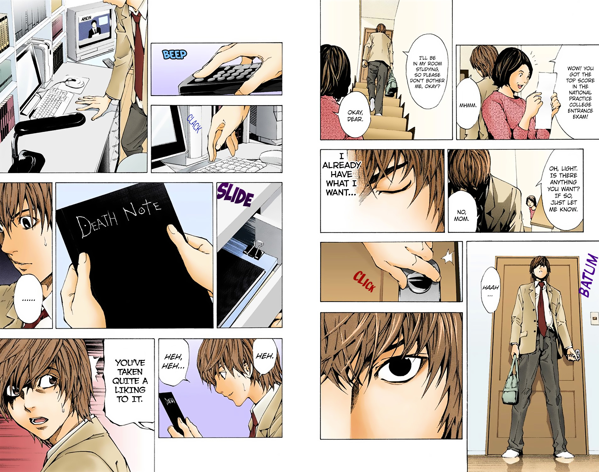 Death Note [Colored Edition] Chapter 1 page 10 - Chapter 1: Boredom