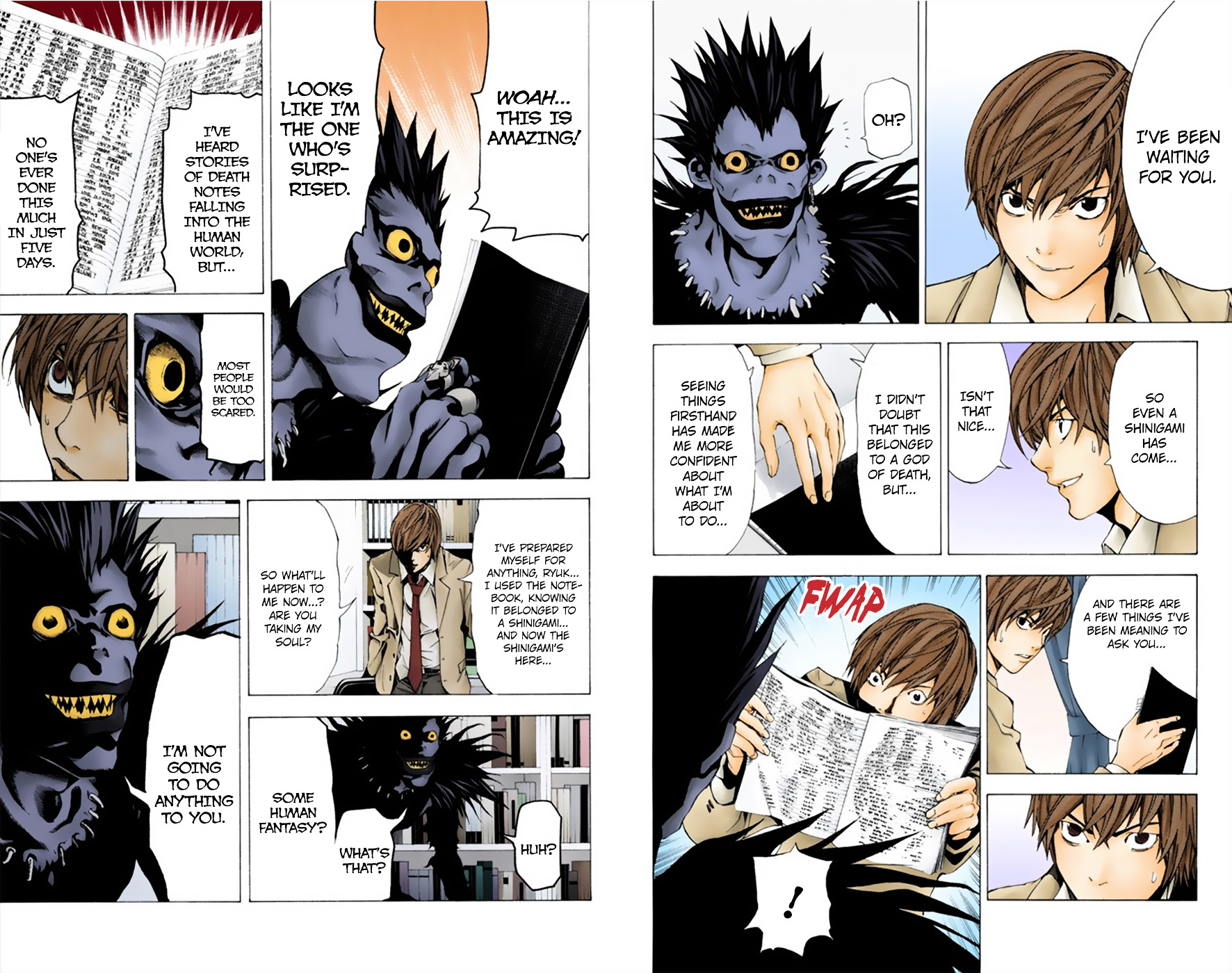 Death Note [Colored Edition] Chapter 1 page 12 - Chapter 1: Boredom