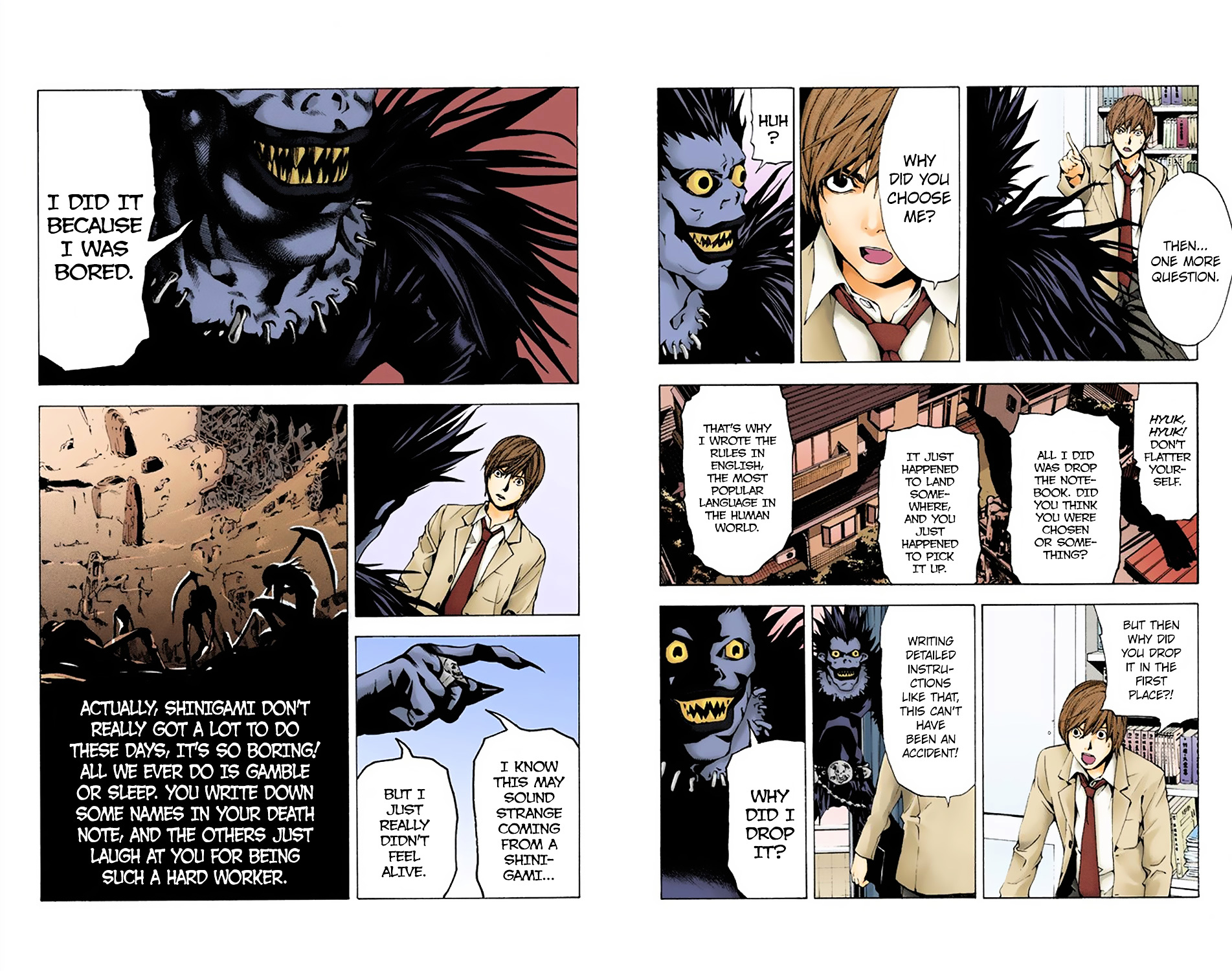 Death Note [Colored Edition] Chapter 1 page 15 - Chapter 1: Boredom