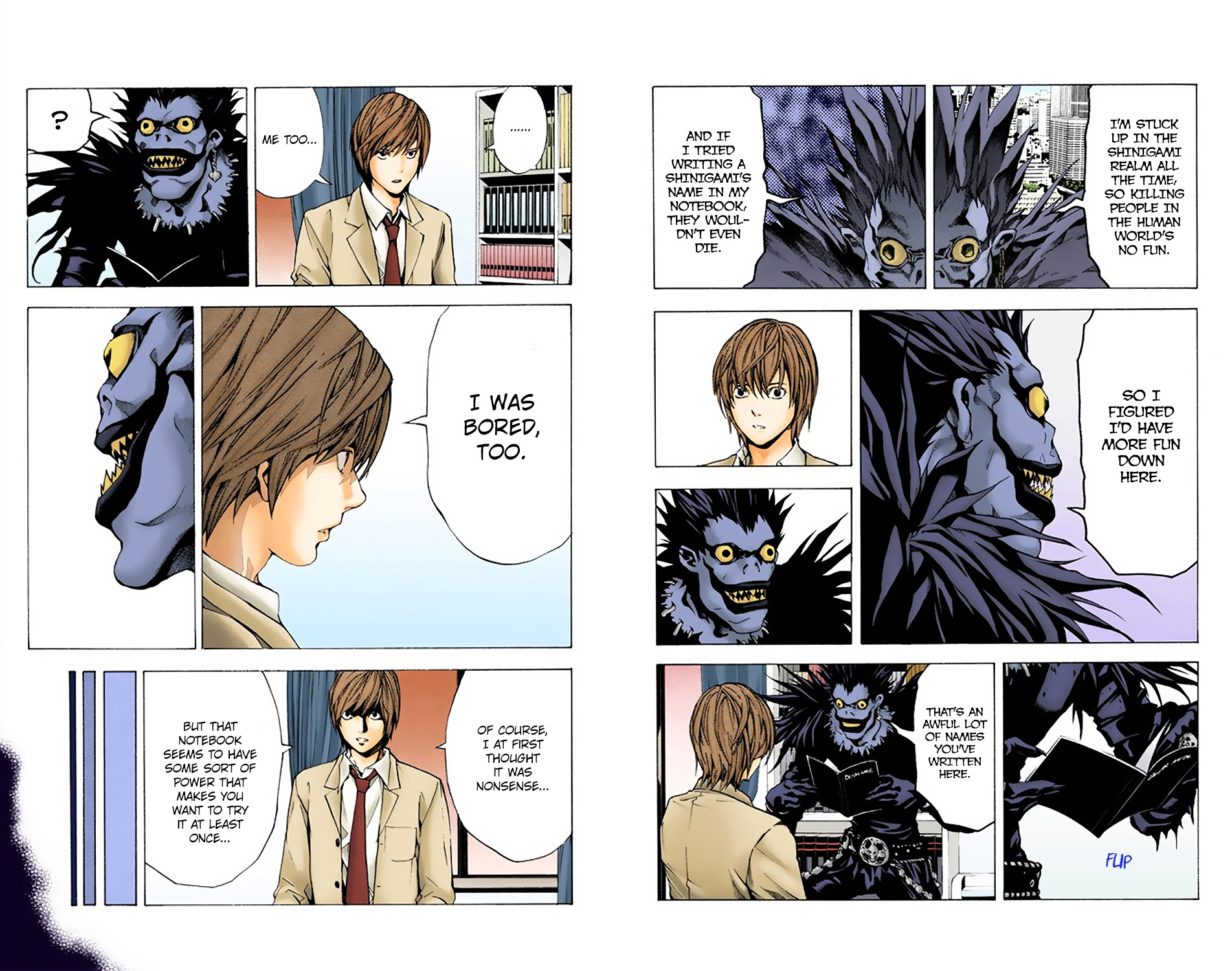 Death Note [Colored Edition] Chapter 1 page 16 - Chapter 1: Boredom