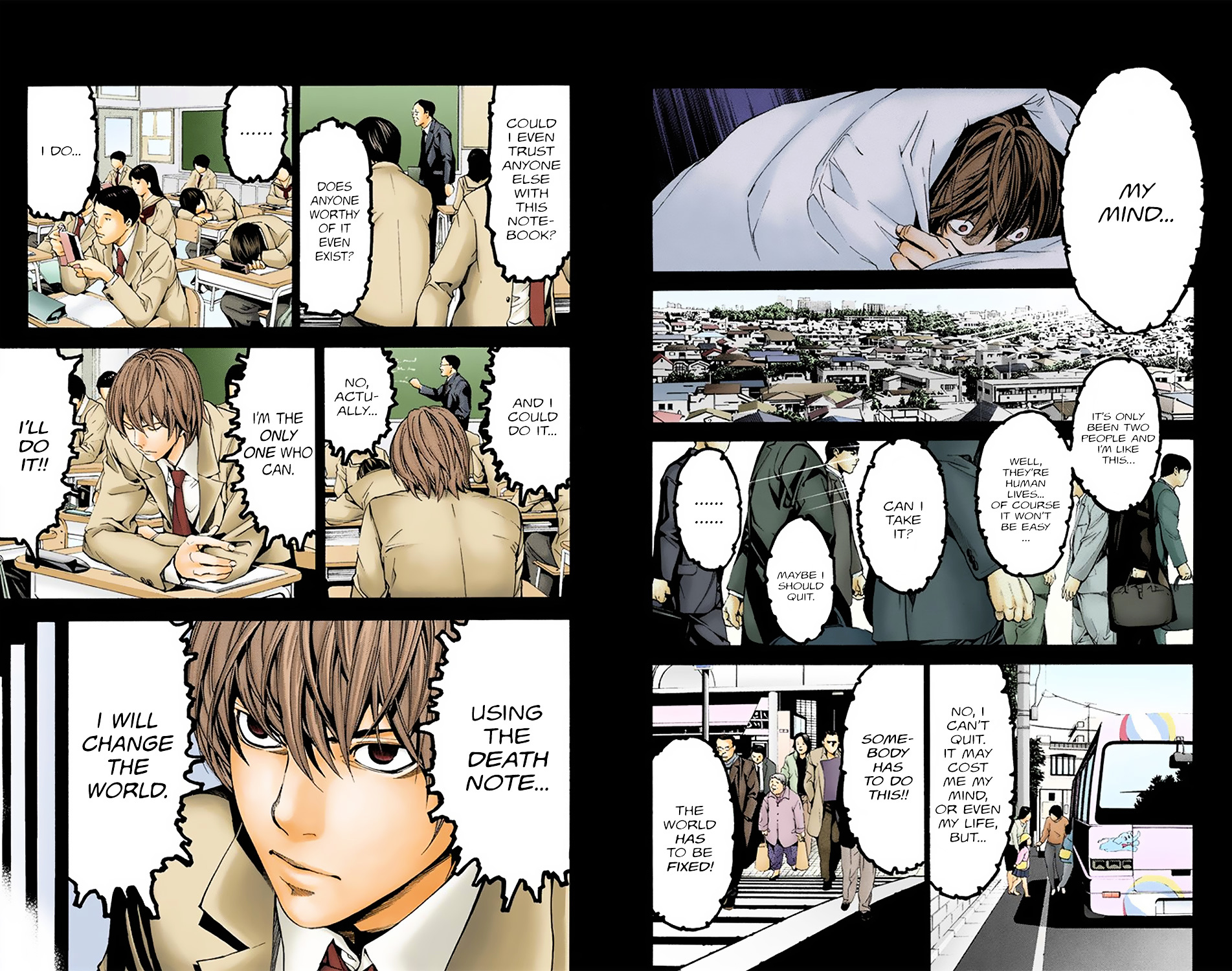 Death Note [Colored Edition] Chapter 1 page 24 - Chapter 1: Boredom