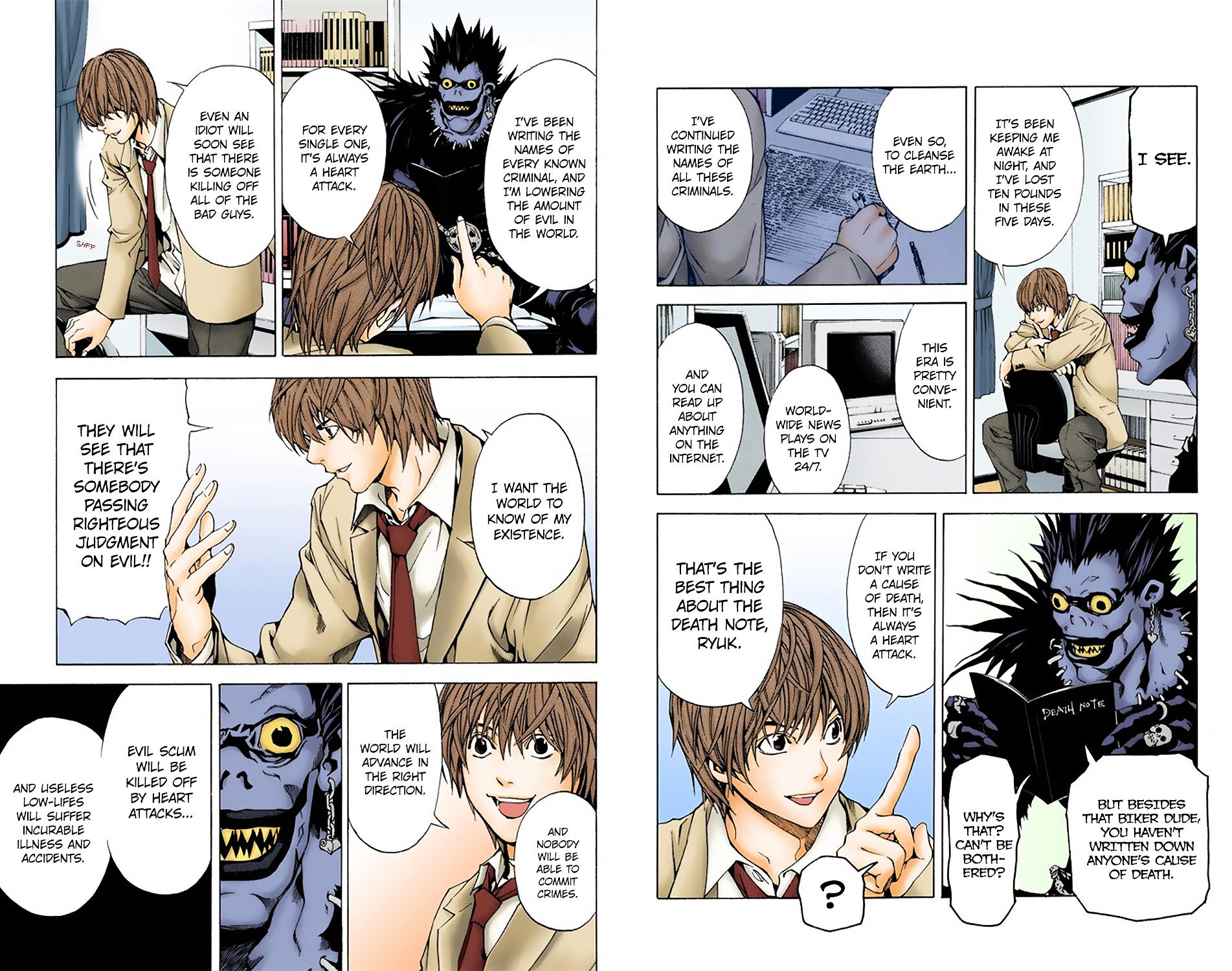 Death Note [Colored Edition] Chapter 1 page 25 - Chapter 1: Boredom