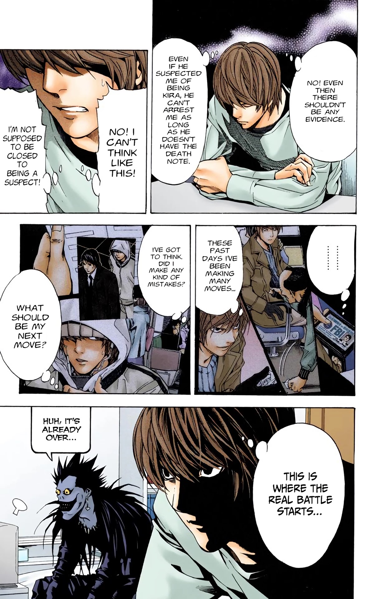 Death Note [Colored Edition] Chapter 10 page 22 - Chapter 10: Confluence