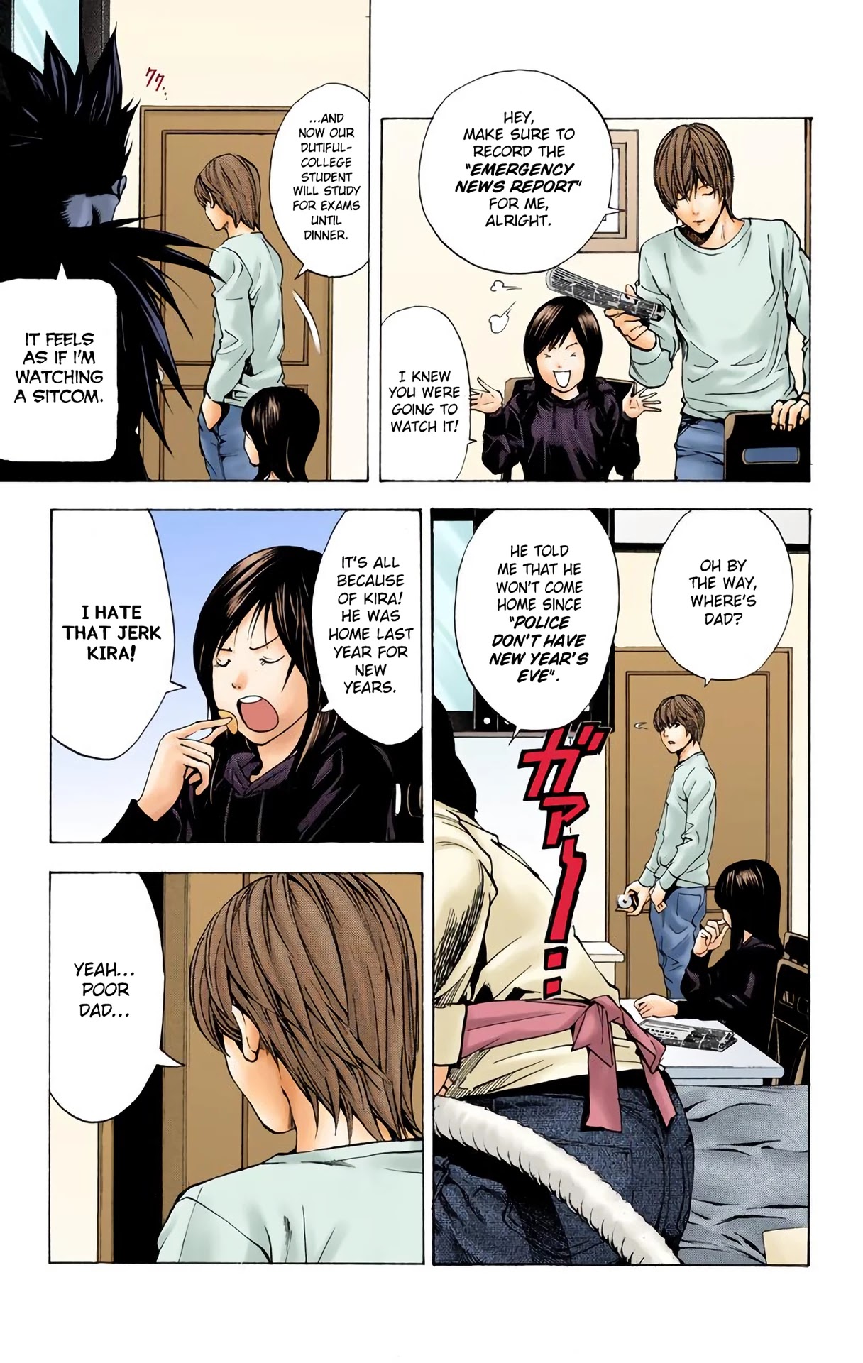 Death Note [Colored Edition] Chapter 10 page 6 - Chapter 10: Confluence