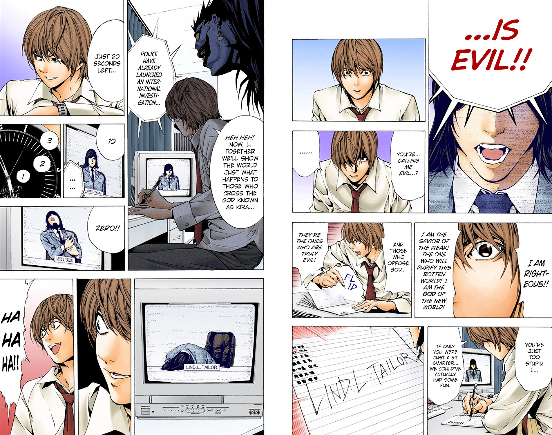 Death Note [Colored Edition] Chapter 2 page 11 - Chapter 2: L