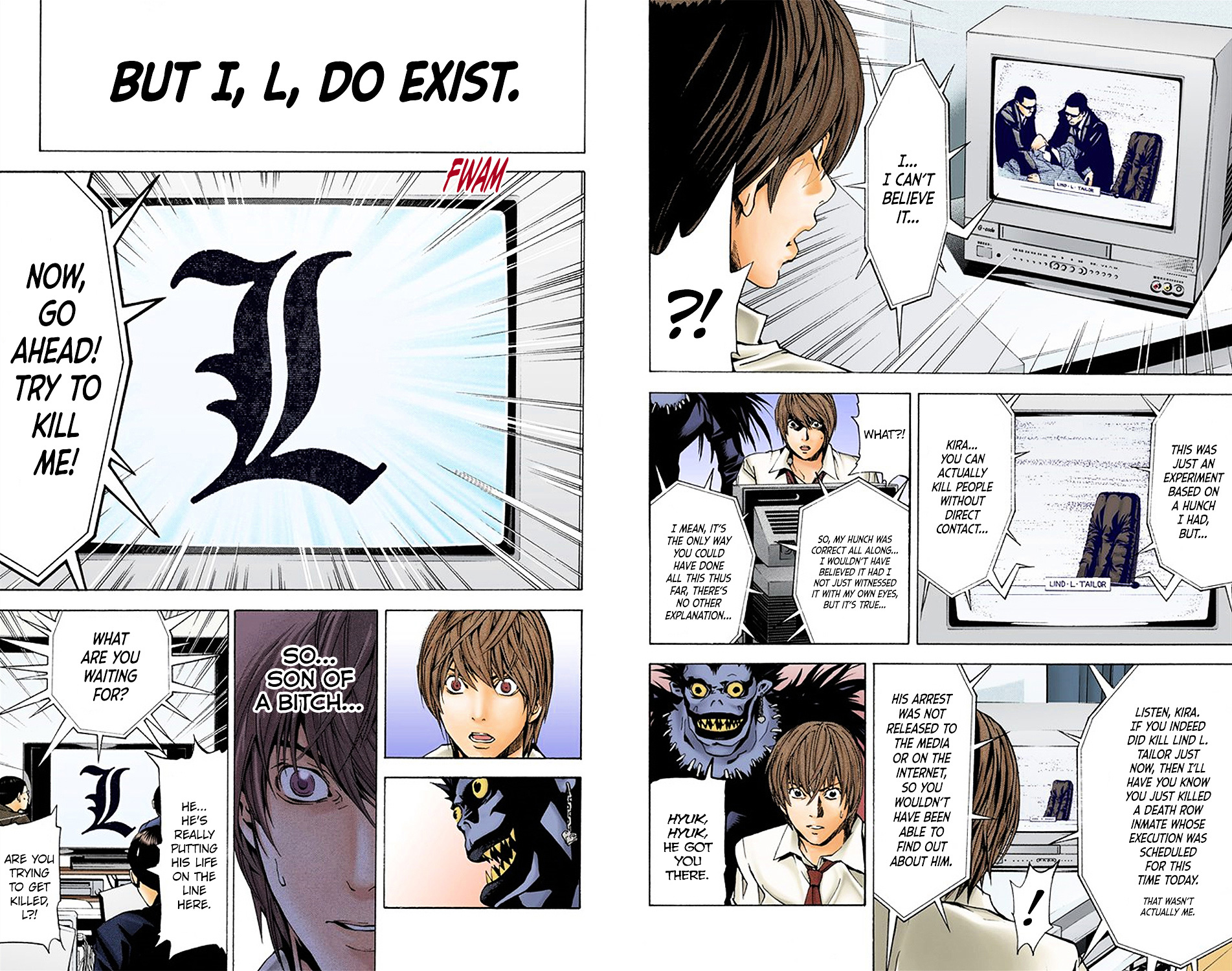 Death Note [Colored Edition] Chapter 2 page 12 - Chapter 2: L