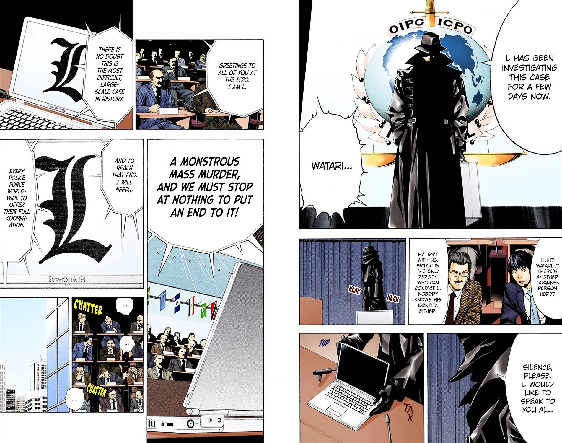 Death Note [Colored Edition] Chapter 2 page 5 - Chapter 2: L