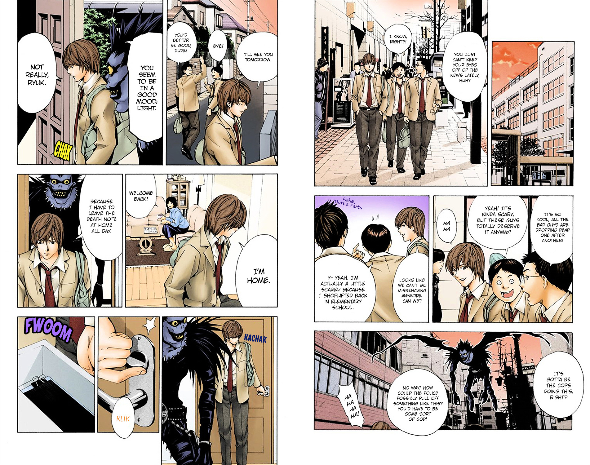 Death Note [Colored Edition] Chapter 2 page 6 - Chapter 2: L