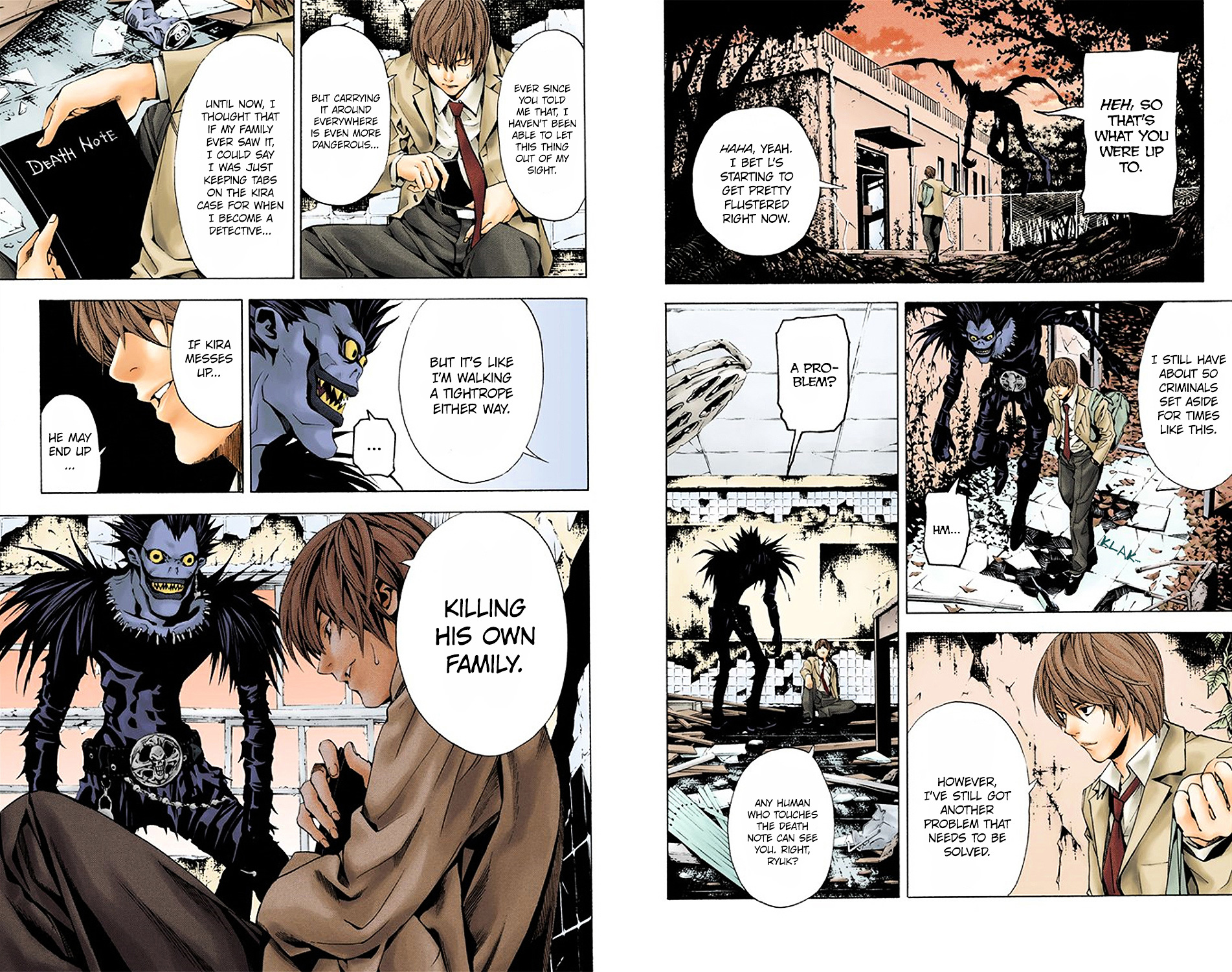 Death Note [Colored Edition] Chapter 3 page 14 - Chapter 3: Family