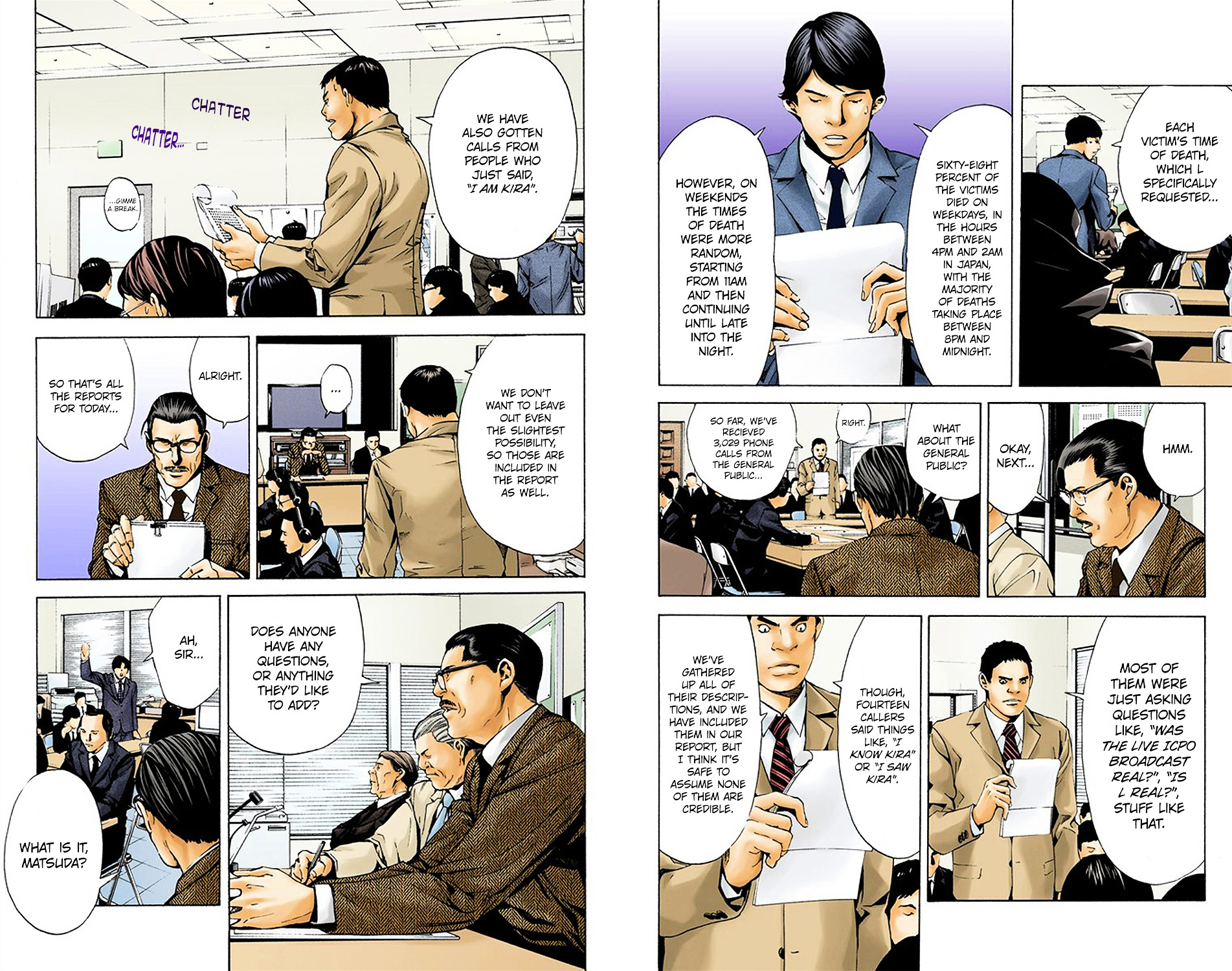 Death Note [Colored Edition] Chapter 3 page 7 - Chapter 3: Family