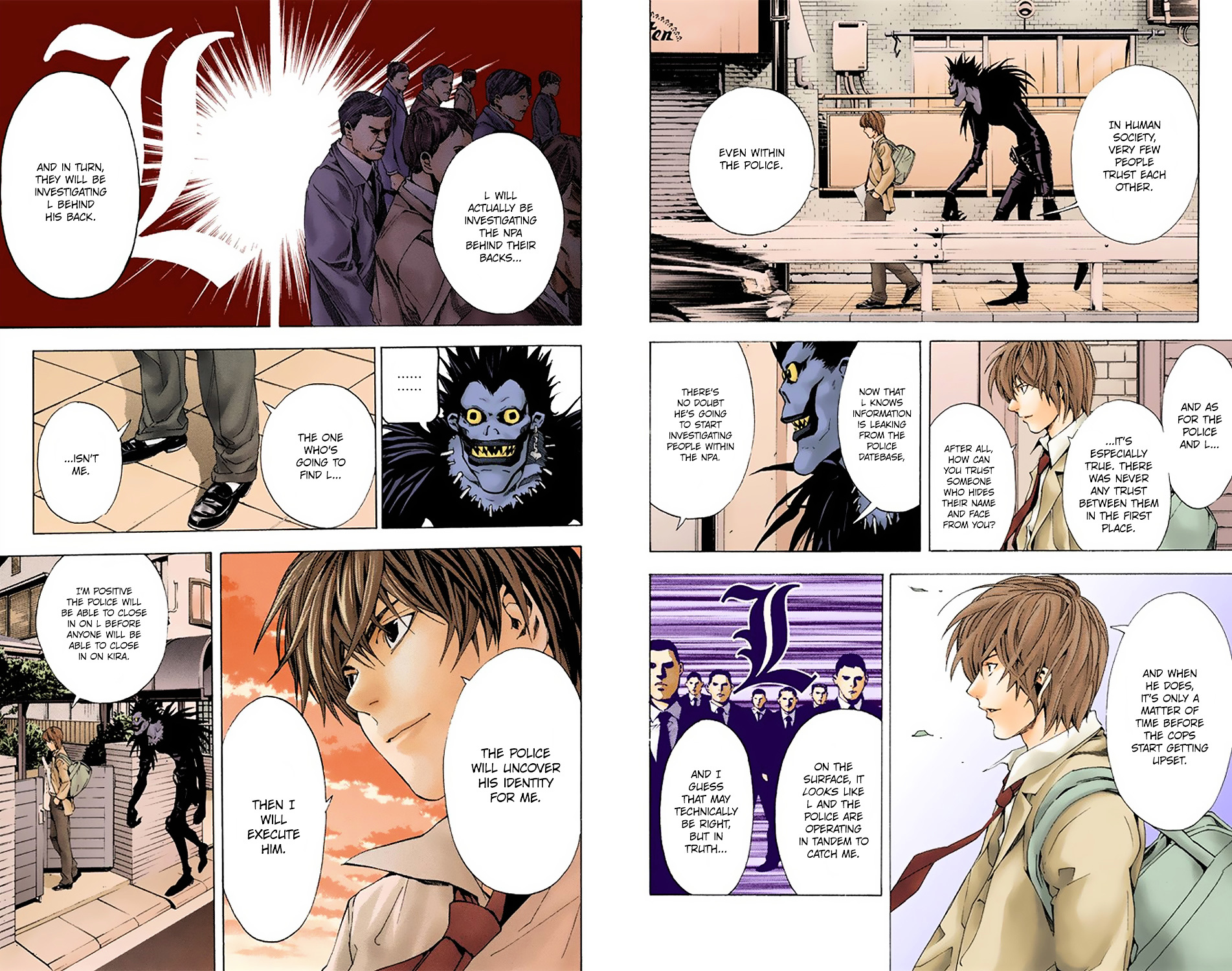 Death Note [Colored Edition] Chapter 4 page 5 - Chapter 4: Current