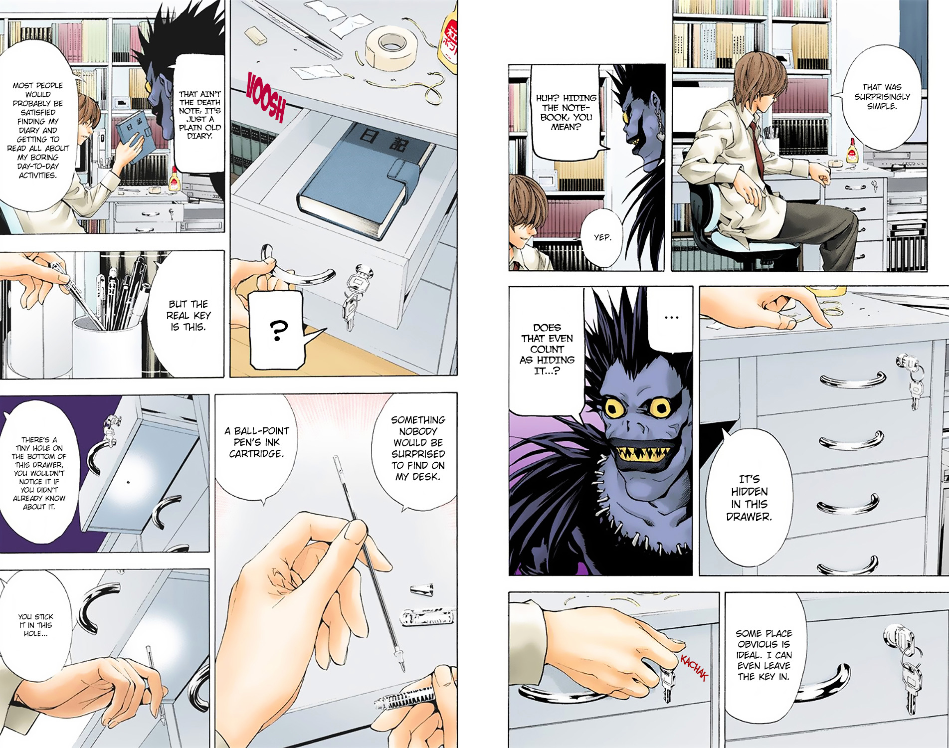 Death Note [Colored Edition] Chapter 4 page 8 - Chapter 4: Current