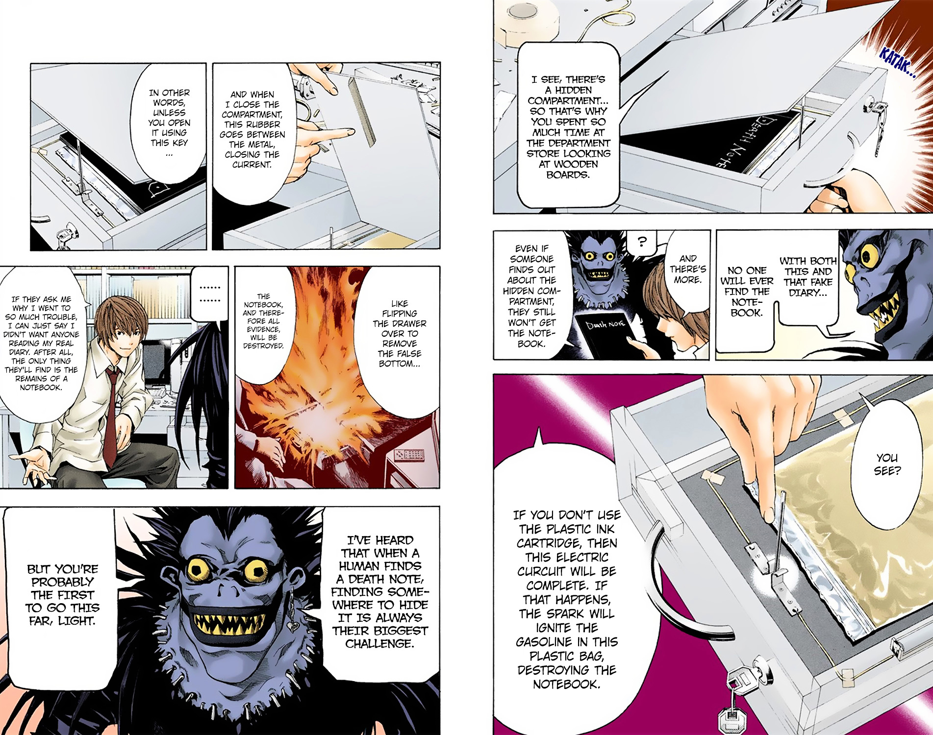 Death Note [Colored Edition] Chapter 4 page 9 - Chapter 4: Current
