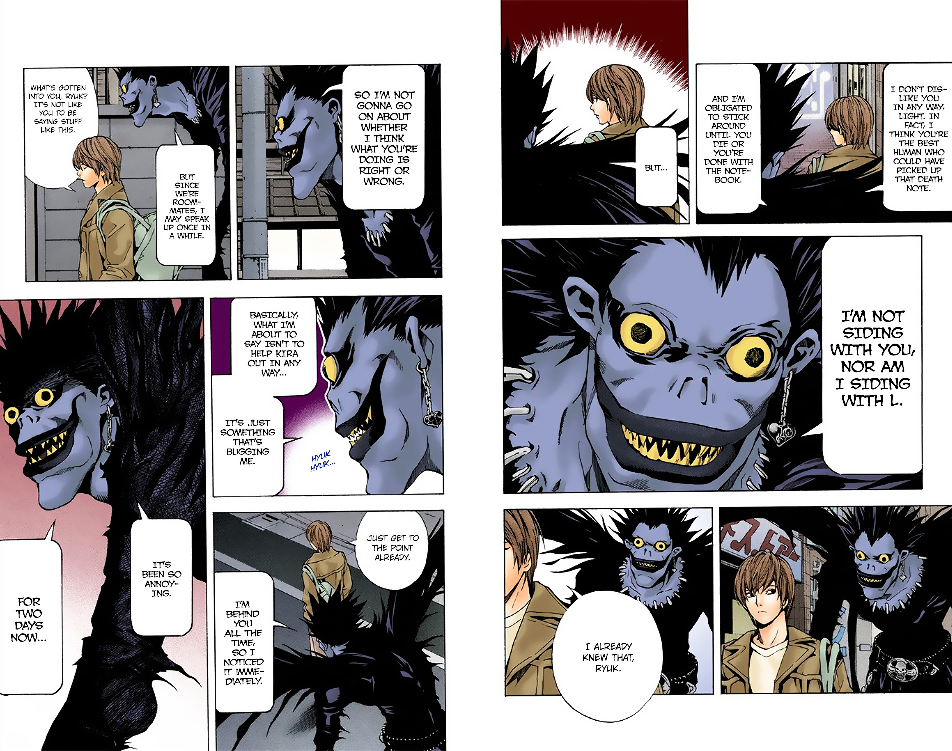 Death Note [Colored Edition] Chapter 5 page 3 - Chapter 5: Eyeballs