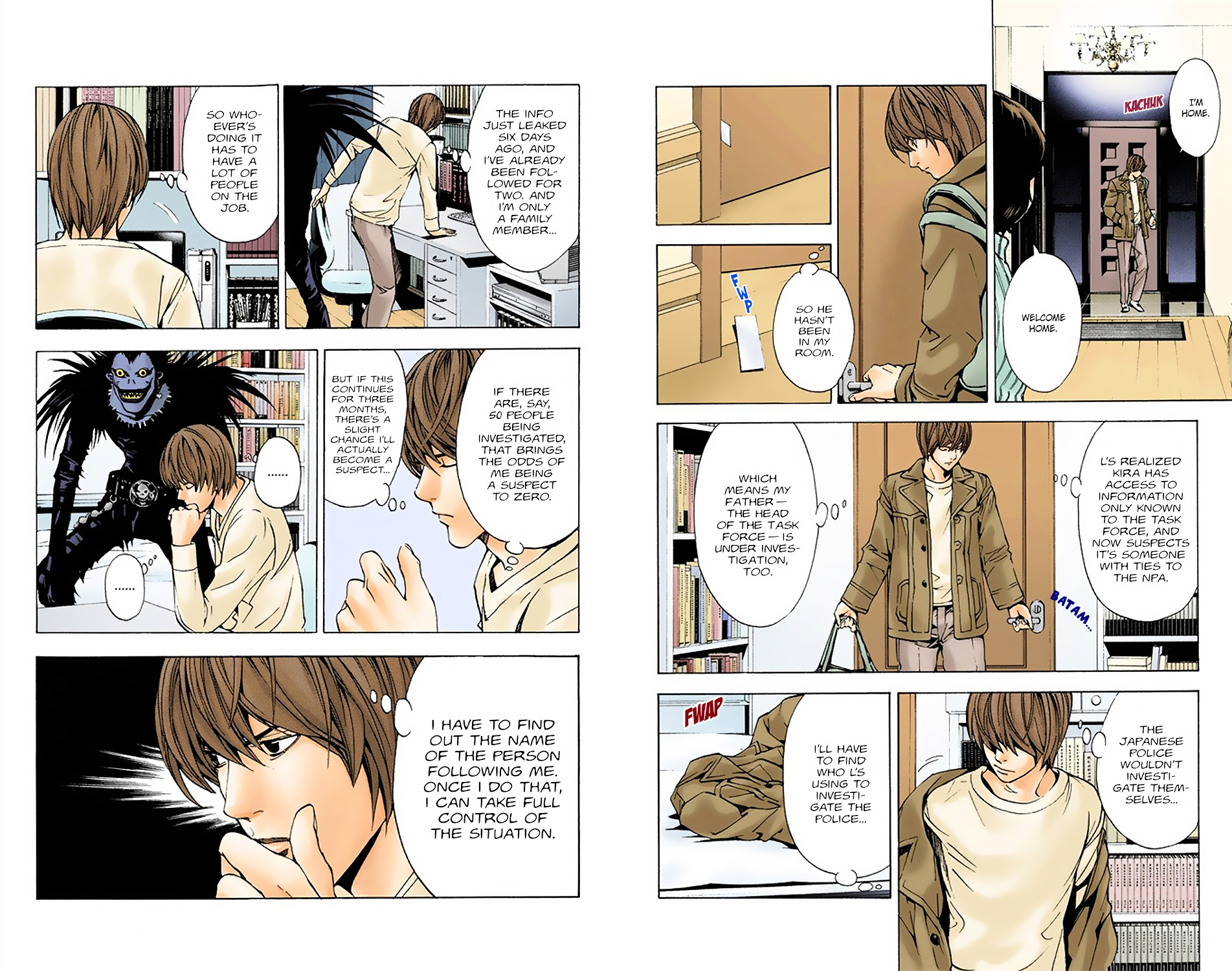 Death Note [Colored Edition] Chapter 5 page 5 - Chapter 5: Eyeballs
