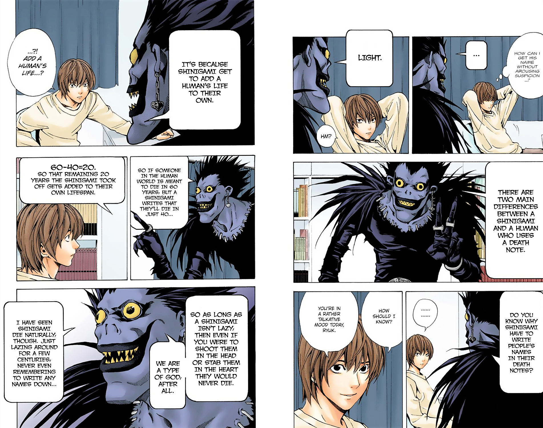 Death Note [Colored Edition] Chapter 5 page 6 - Chapter 5: Eyeballs