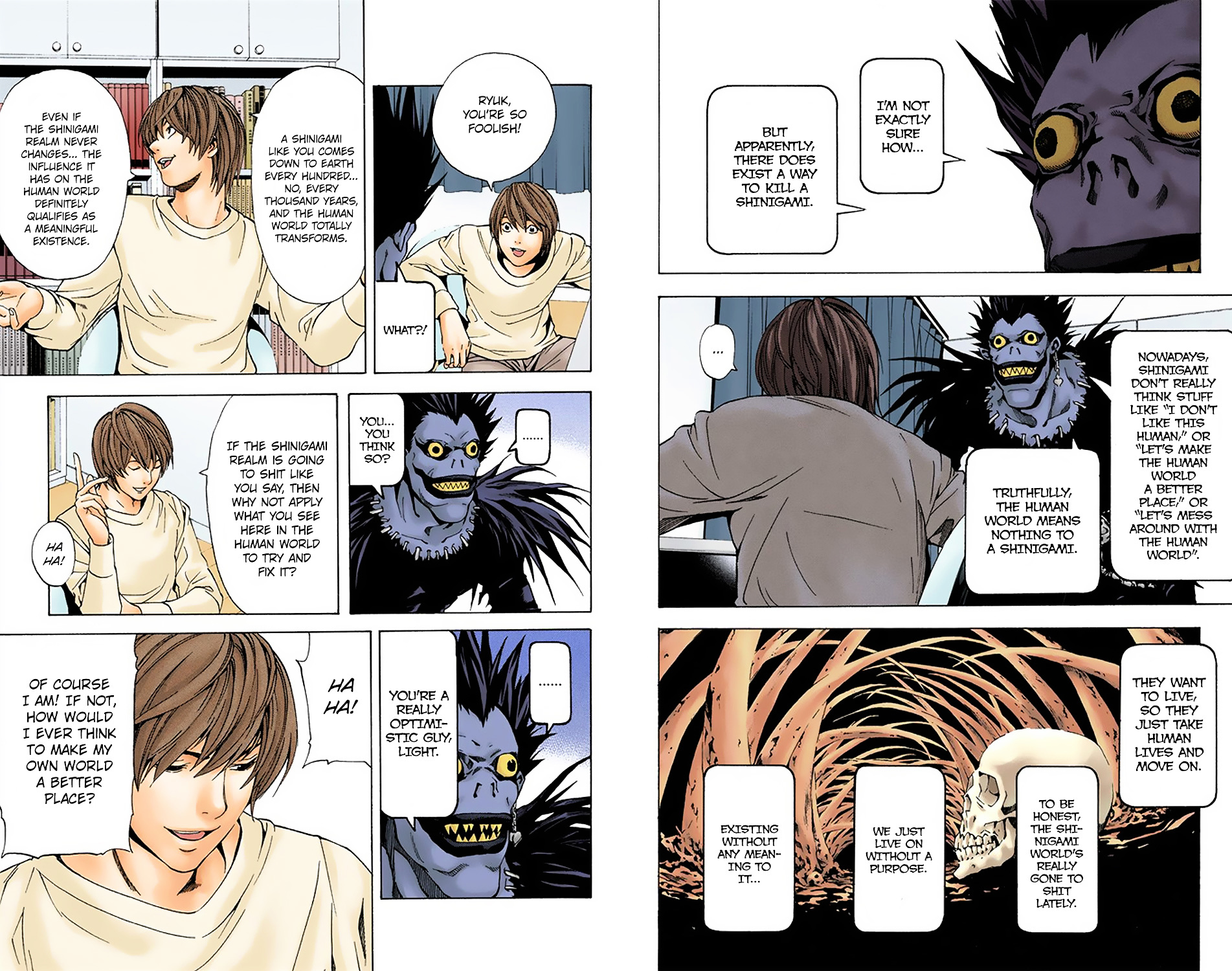 Death Note [Colored Edition] Chapter 5 page 7 - Chapter 5: Eyeballs