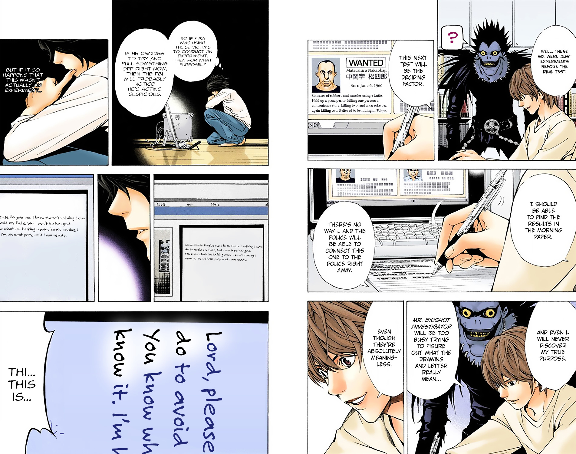 Death Note [Colored Edition] Chapter 6 page 10 - Chapter 6: Manipulation