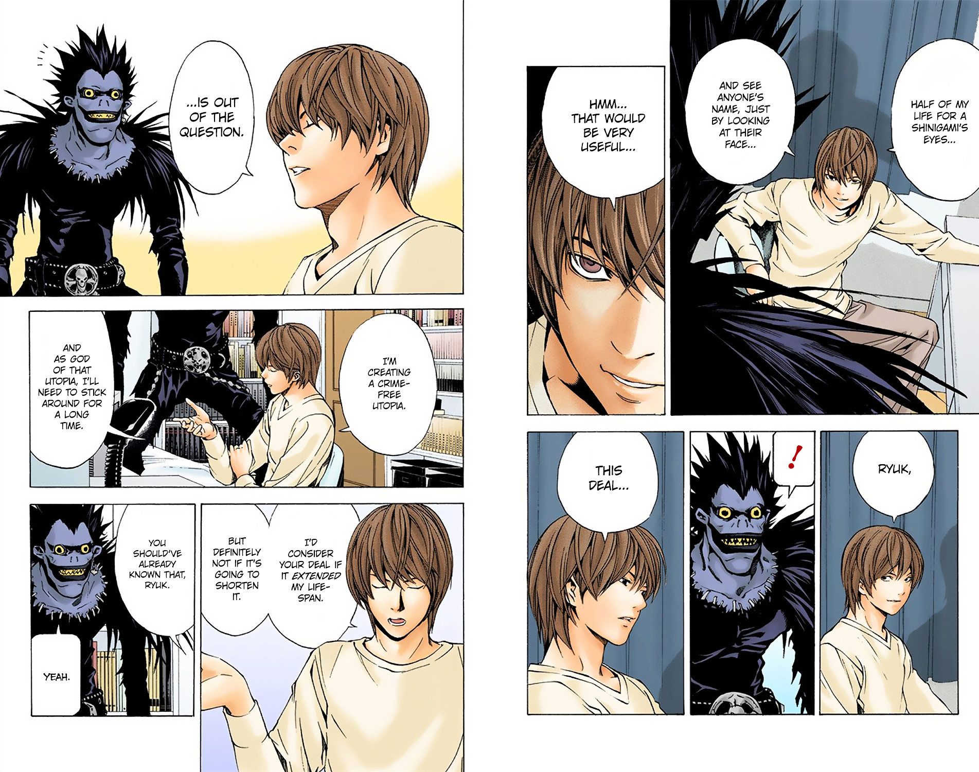 Death Note [Colored Edition] Chapter 6 page 2 - Chapter 6: Manipulation