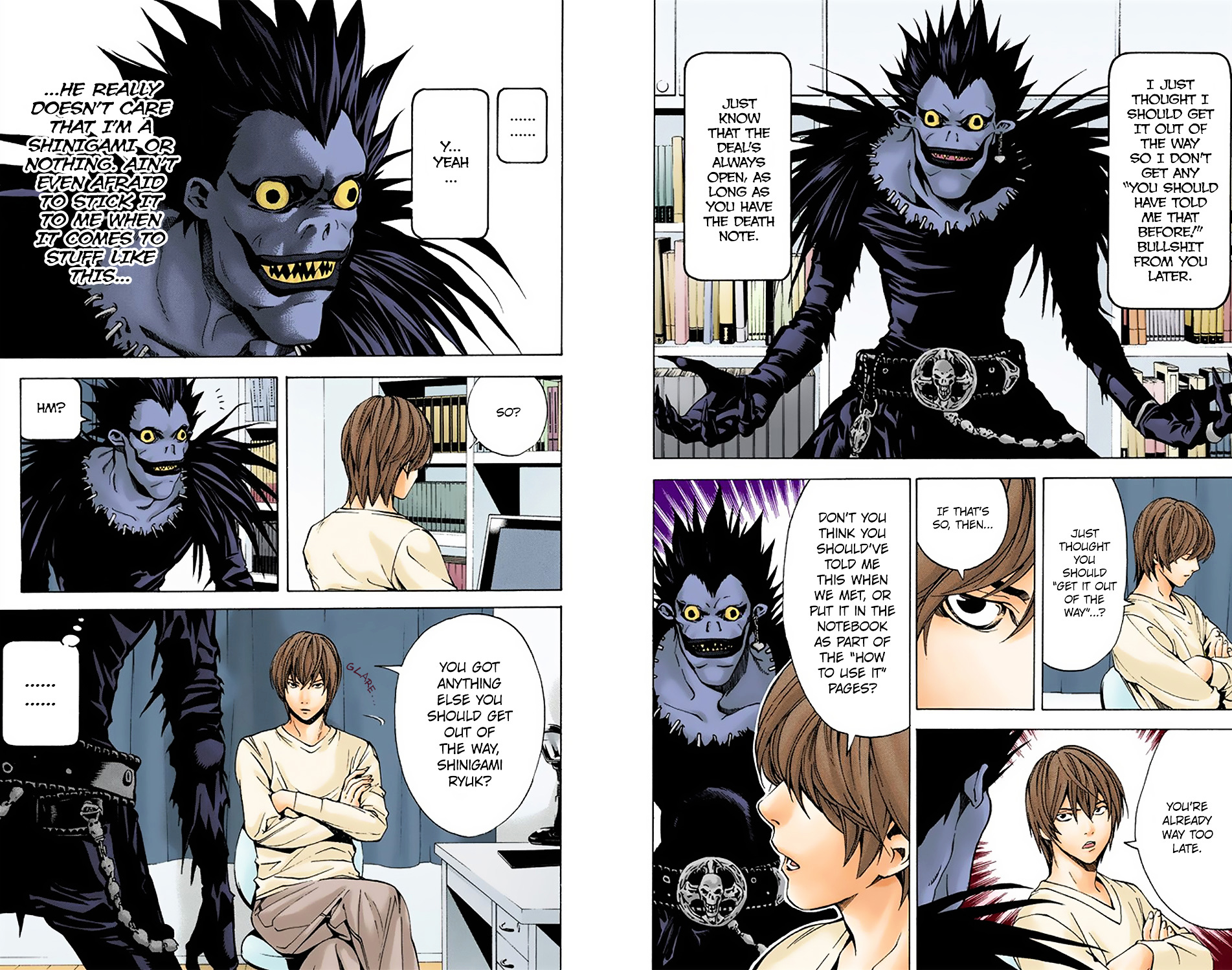 Death Note [Colored Edition] Chapter 6 page 3 - Chapter 6: Manipulation