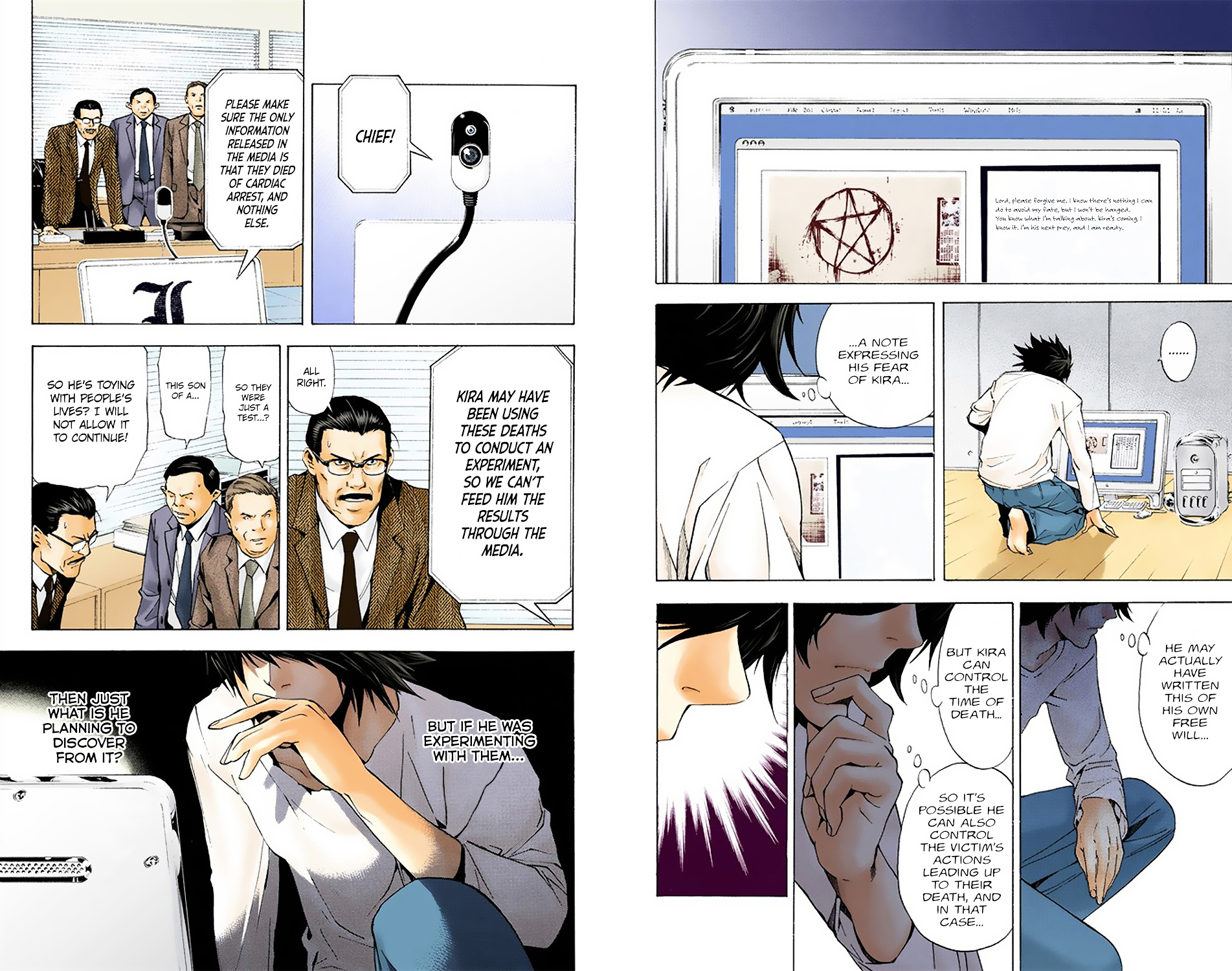 Death Note [Colored Edition] Chapter 6 page 8 - Chapter 6: Manipulation