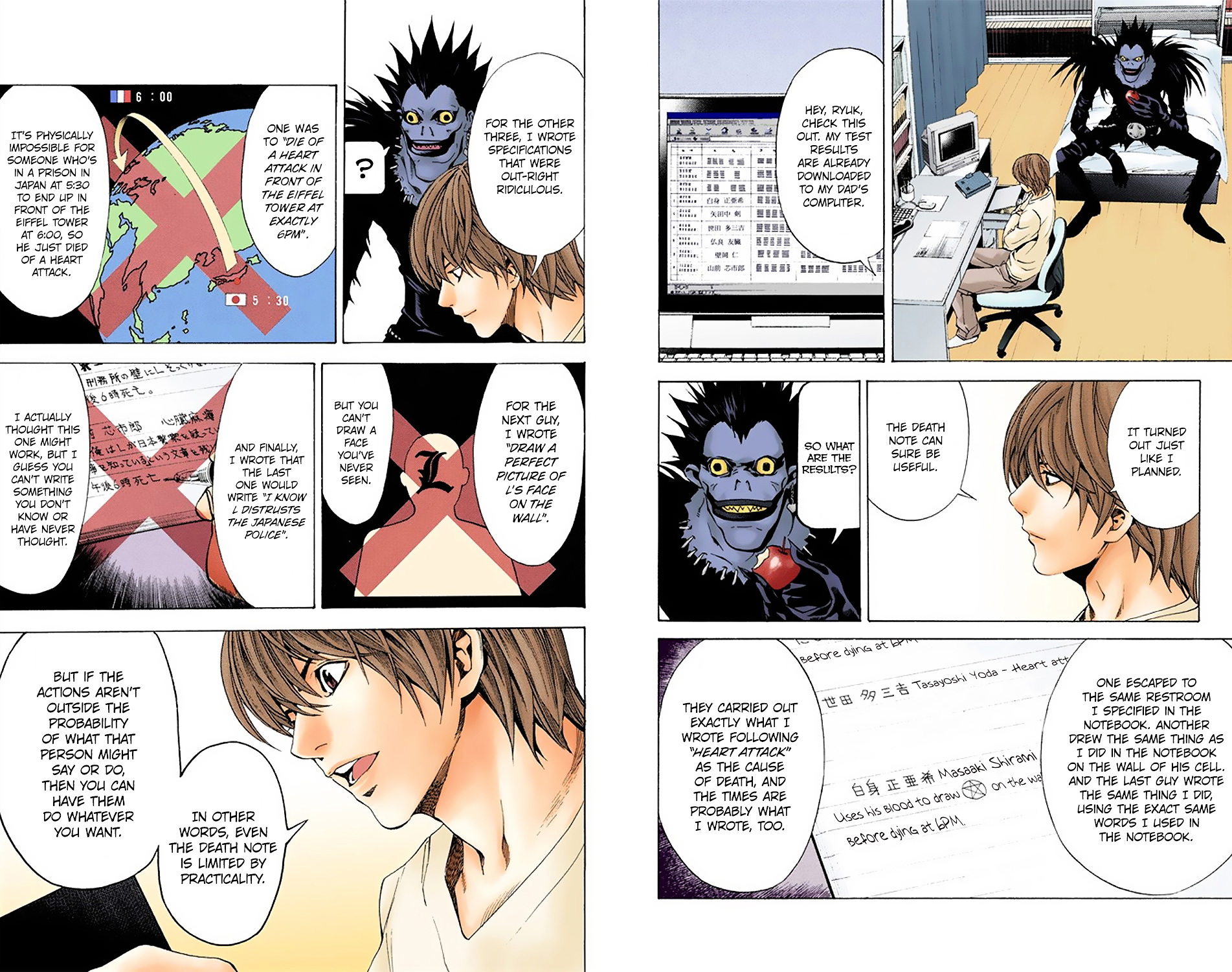 Death Note [Colored Edition] Chapter 6 page 9 - Chapter 6: Manipulation