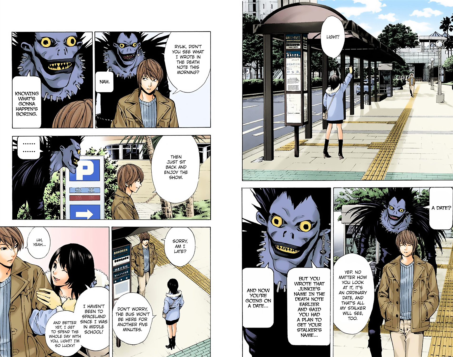 Death Note [Colored Edition] Chapter 7 page 2 - Chapter 7: Target