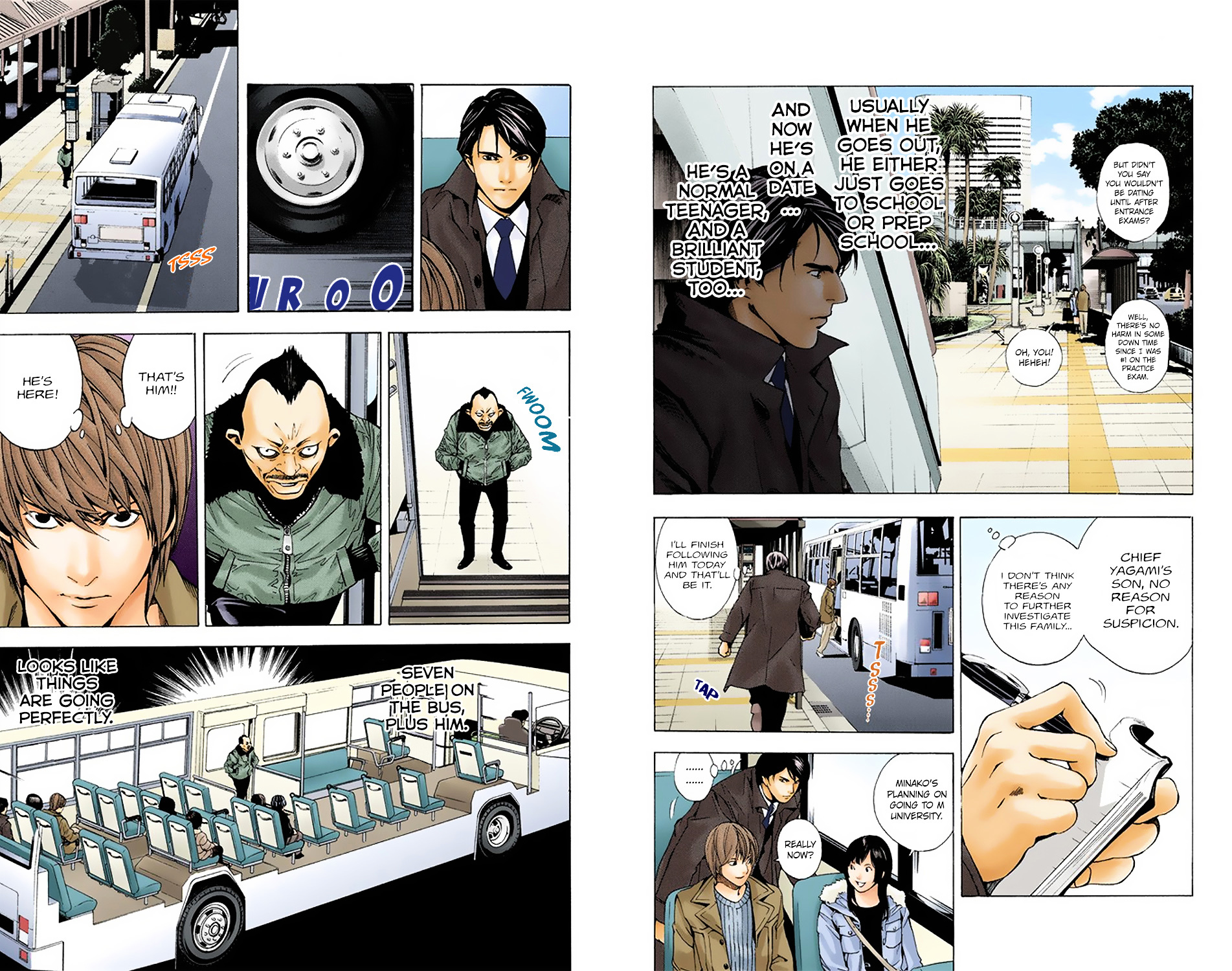 Death Note [Colored Edition] Chapter 7 page 3 - Chapter 7: Target