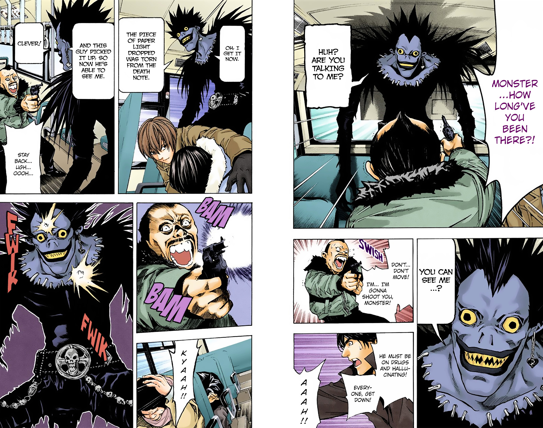 Death Note [Colored Edition] Chapter 7 page 8 - Chapter 7: Target