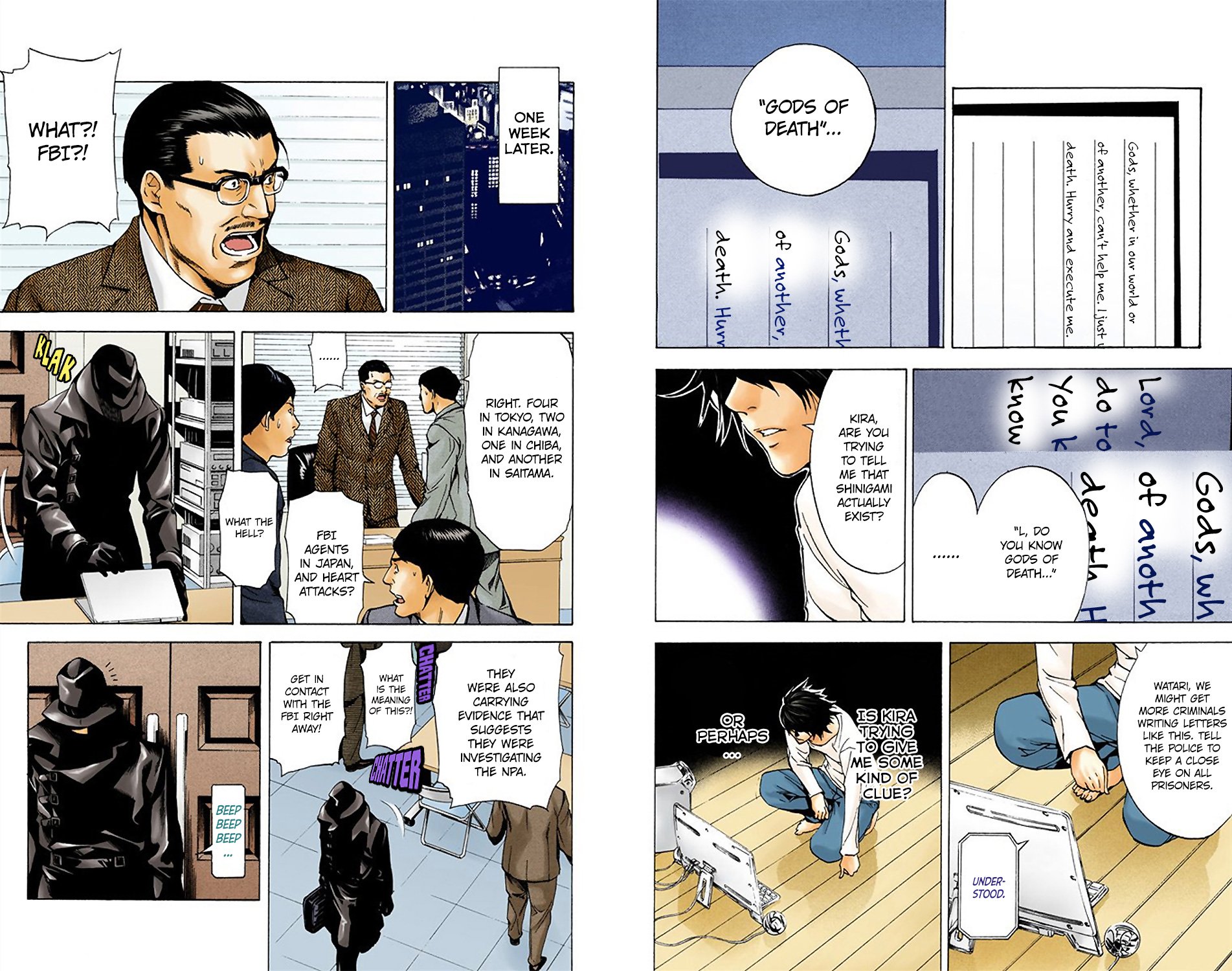 Death Note [Colored Edition] Chapter 8 page 10 - Chapter 8: Woman (Official Color Scans)