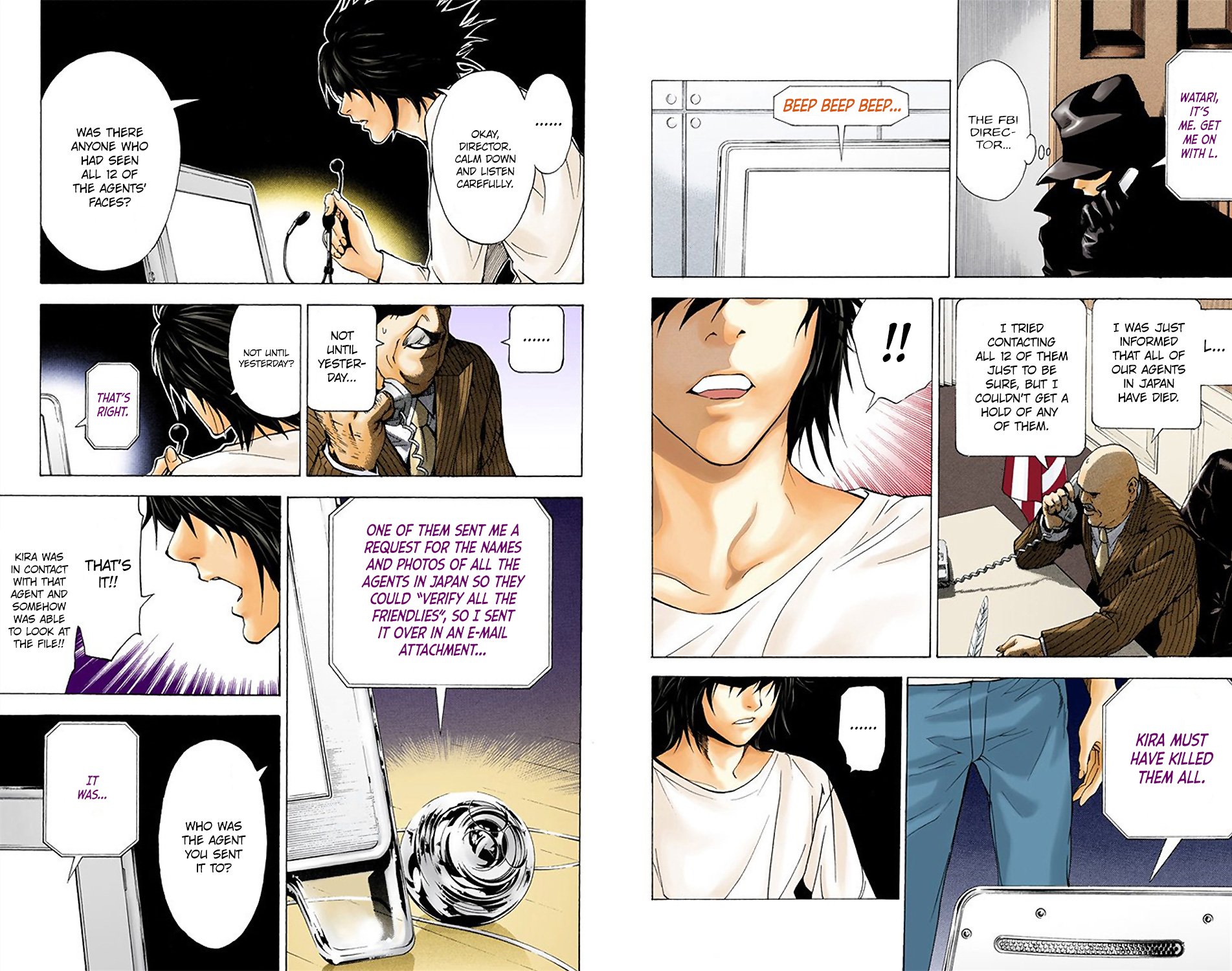 Death Note [Colored Edition] Chapter 8 page 11 - Chapter 8: Woman (Official Color Scans)