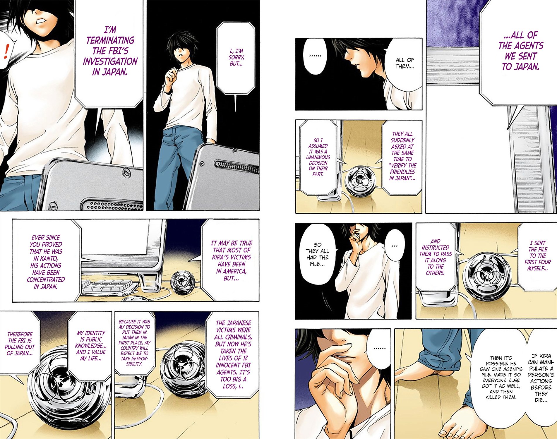 Death Note [Colored Edition] Chapter 8 page 12 - Chapter 8: Woman (Official Color Scans)