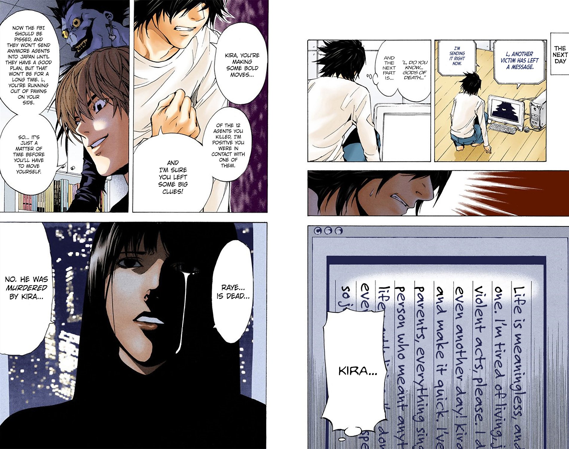 Death Note [Colored Edition] Chapter 8 page 14 - Chapter 8: Woman (Official Color Scans)