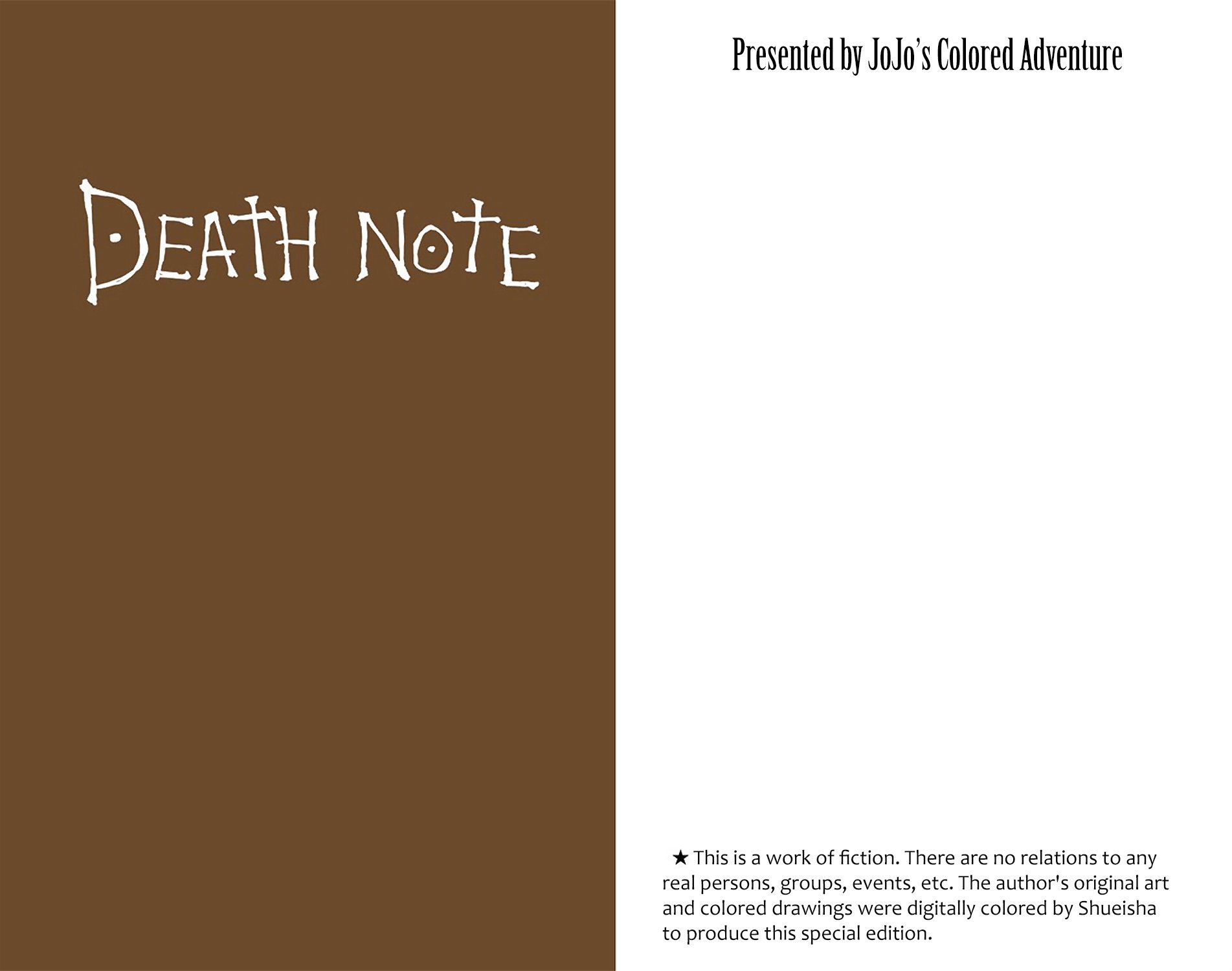 Death Note [Colored Edition] Chapter 8 page 2 - Chapter 8: Woman (Official Color Scans)