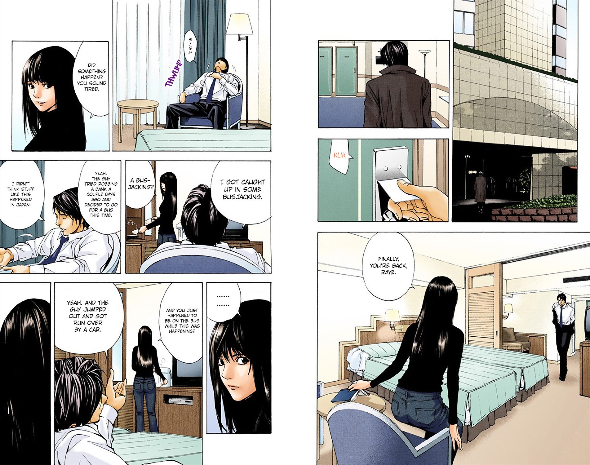 Death Note [Colored Edition] Chapter 8 page 7 - Chapter 8: Woman (Official Color Scans)