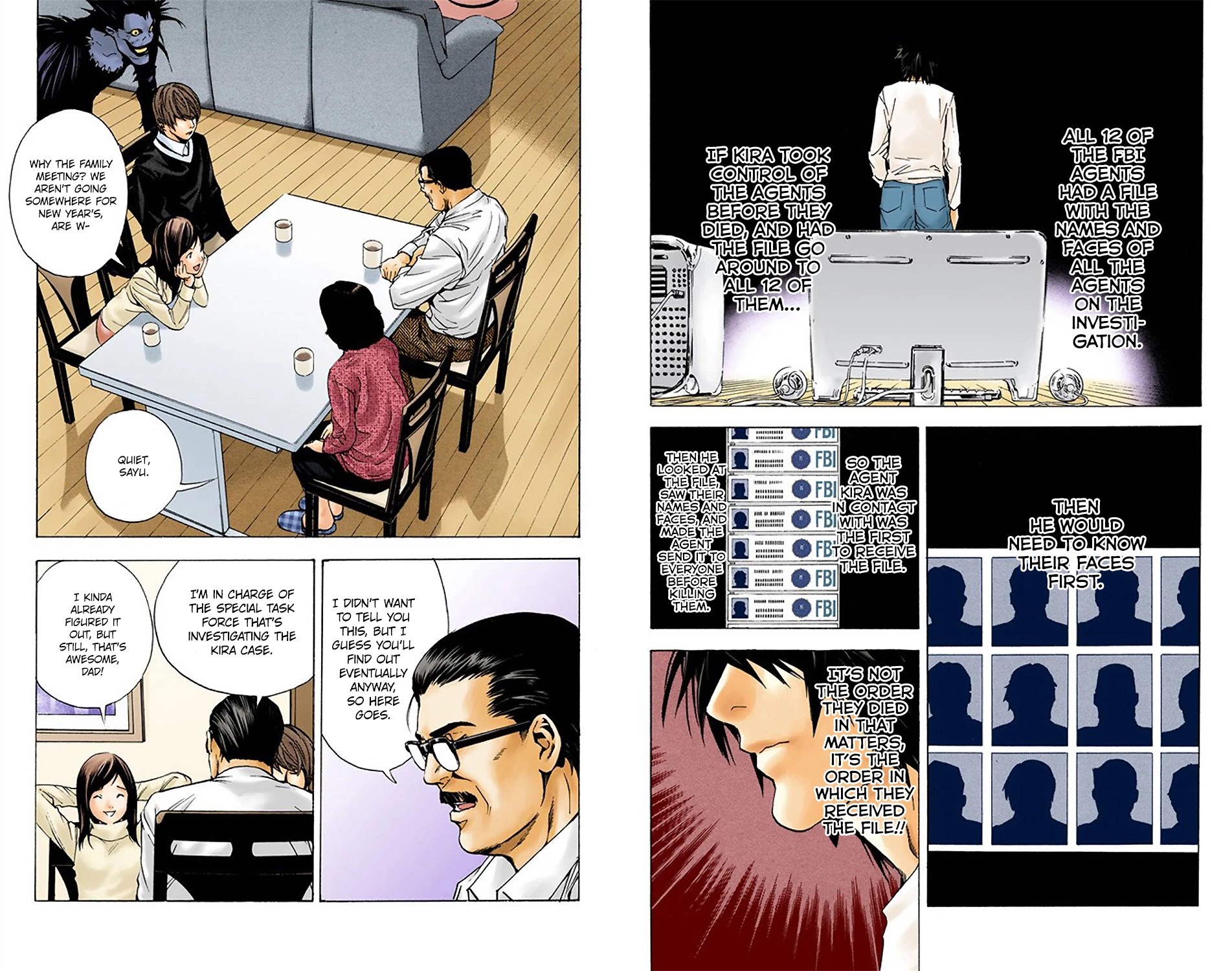 Death Note [Colored Edition] Chapter 9 page 2 - Chapter 9: Slots (Official Color Scans)