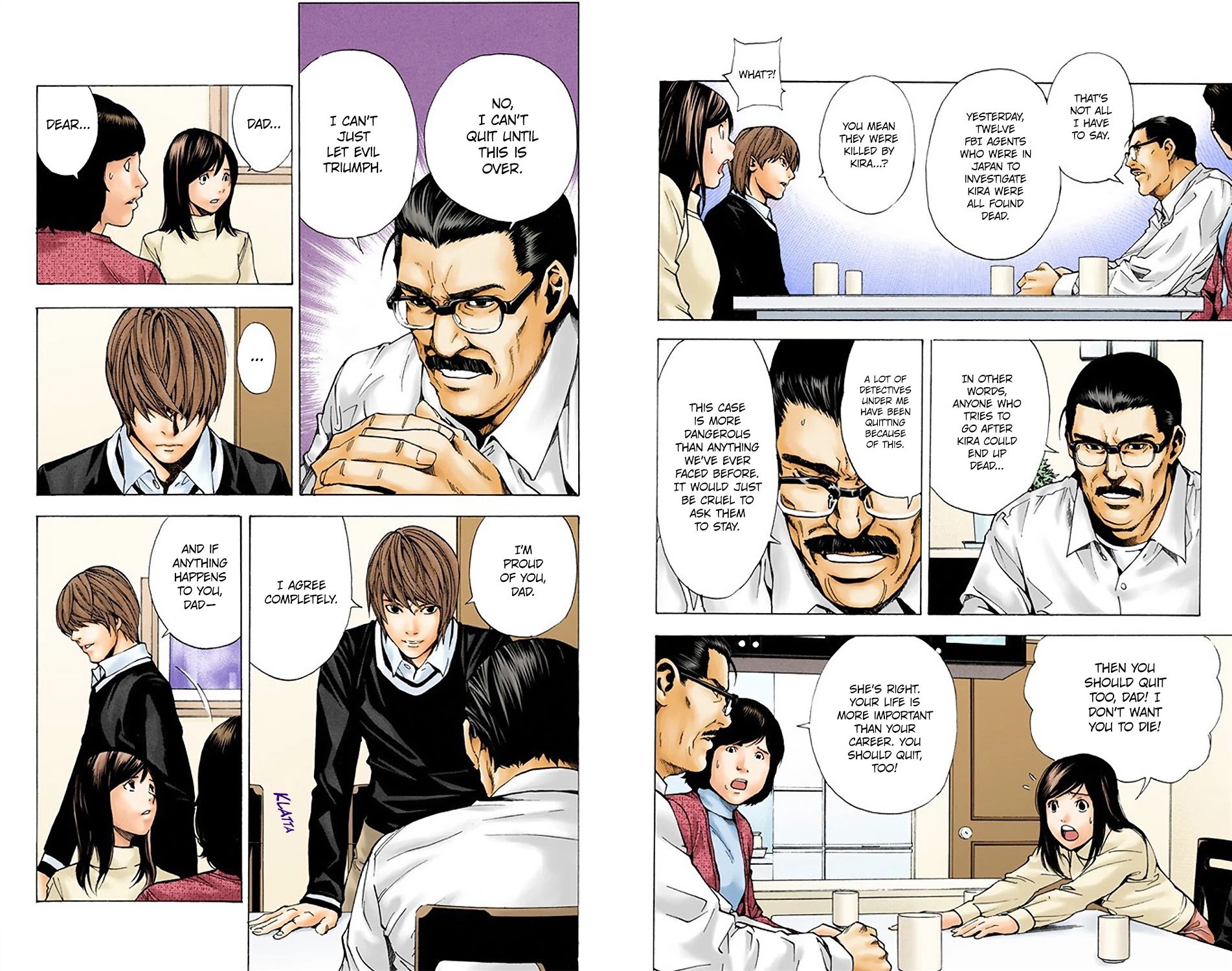 Death Note [Colored Edition] Chapter 9 page 3 - Chapter 9: Slots (Official Color Scans)