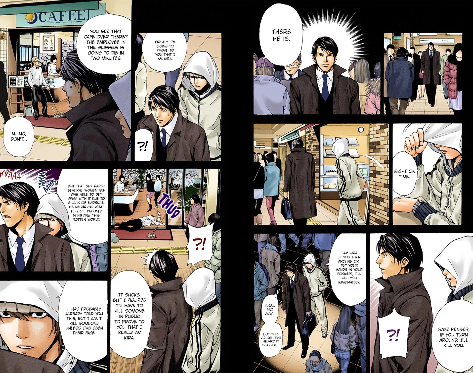 Death Note [Colored Edition] Chapter 9 page 5 - Chapter 9: Slots (Official Color Scans)